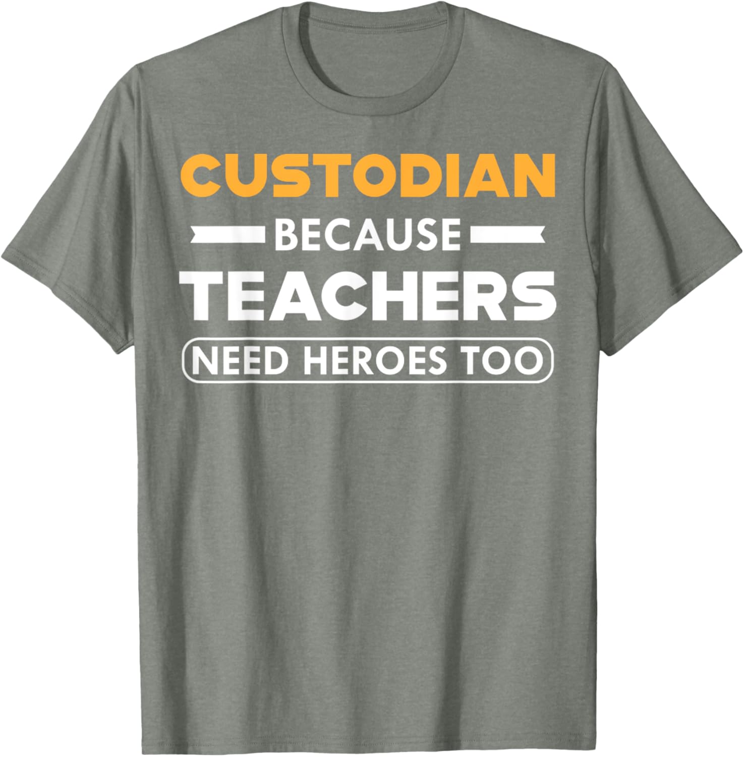 Funny Custodian T-Shirt for Teachers - Heroes in Action Apparel - 2