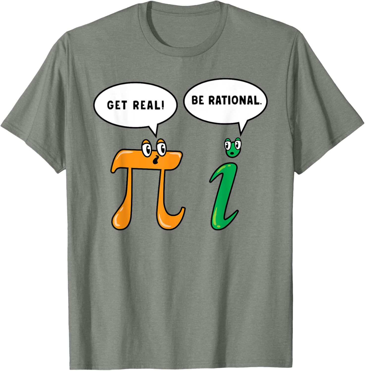 Funny Pi Day T-Shirt for Math Lovers - Get Real Be Rational Teacher Gift - 4