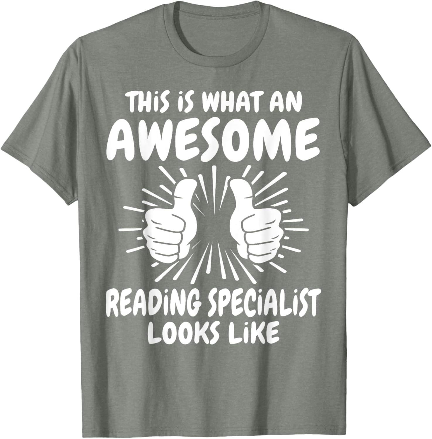 Awesome Reading Specialist T-Shirt for Book Lovers and Educators - 3