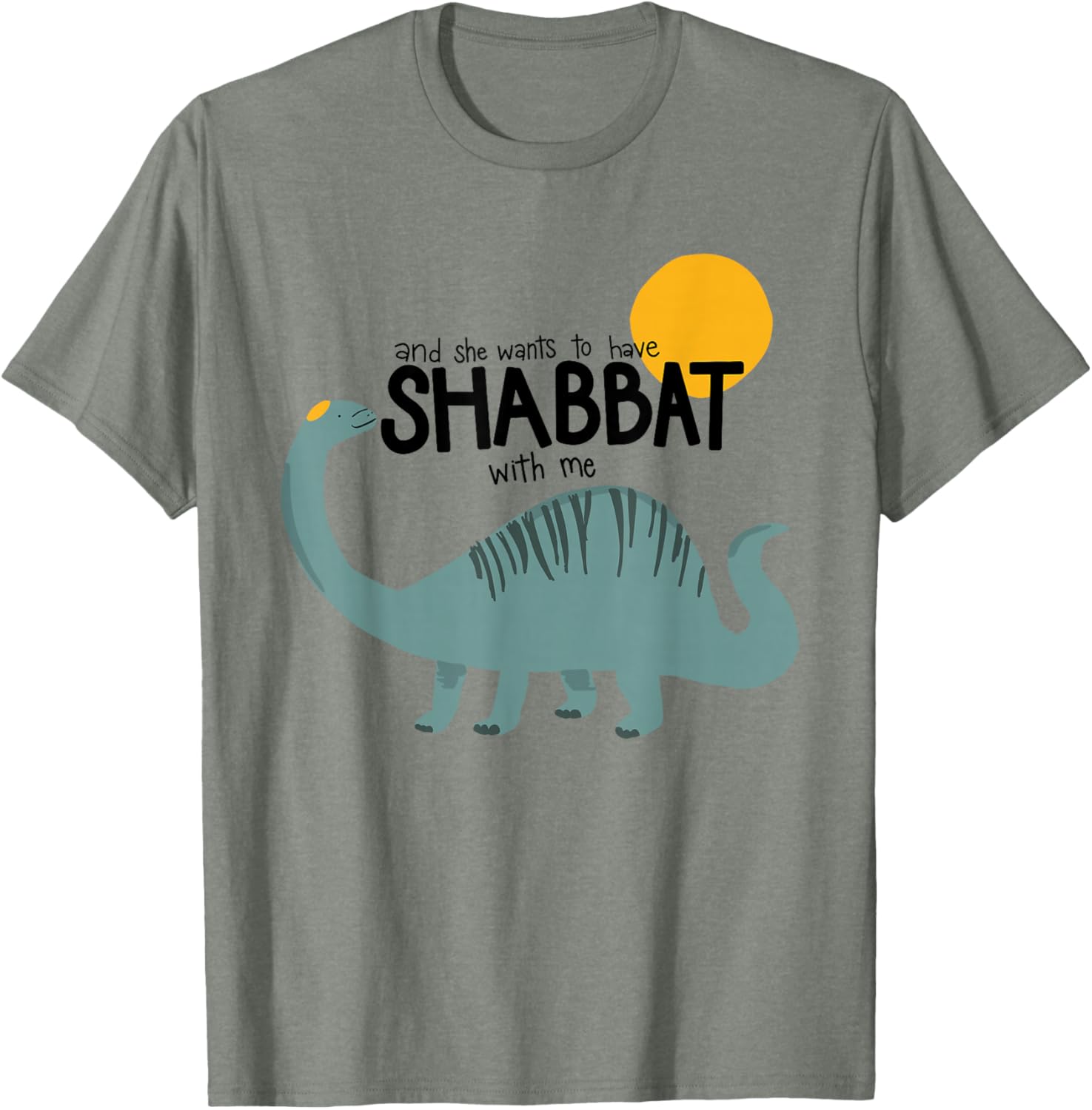 Toddler Shabbat T-Shirt - And She Wants To Celebrate Shabbat Together - 16
