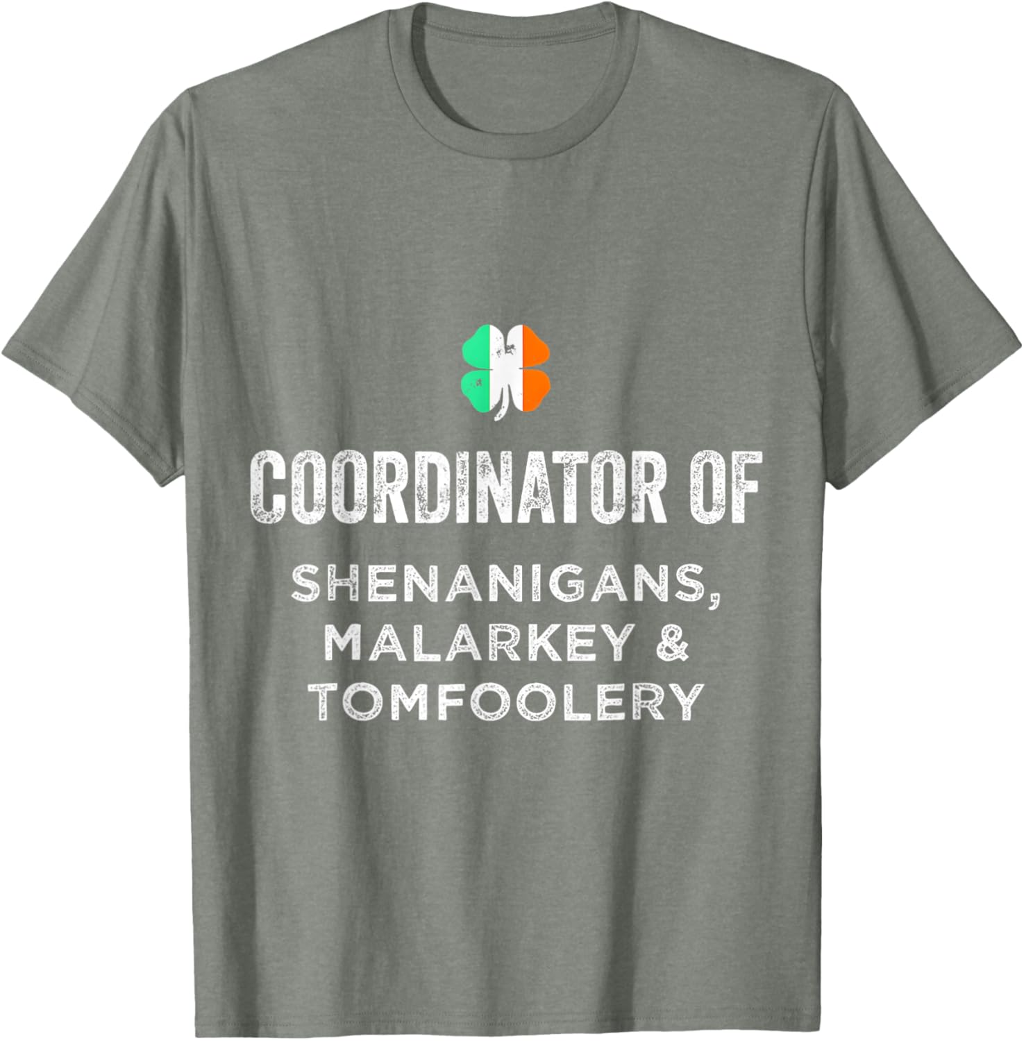 Shenanigans Coordinator St Patrick's Day Teacher T-Shirt for Fun Celebrations - 1