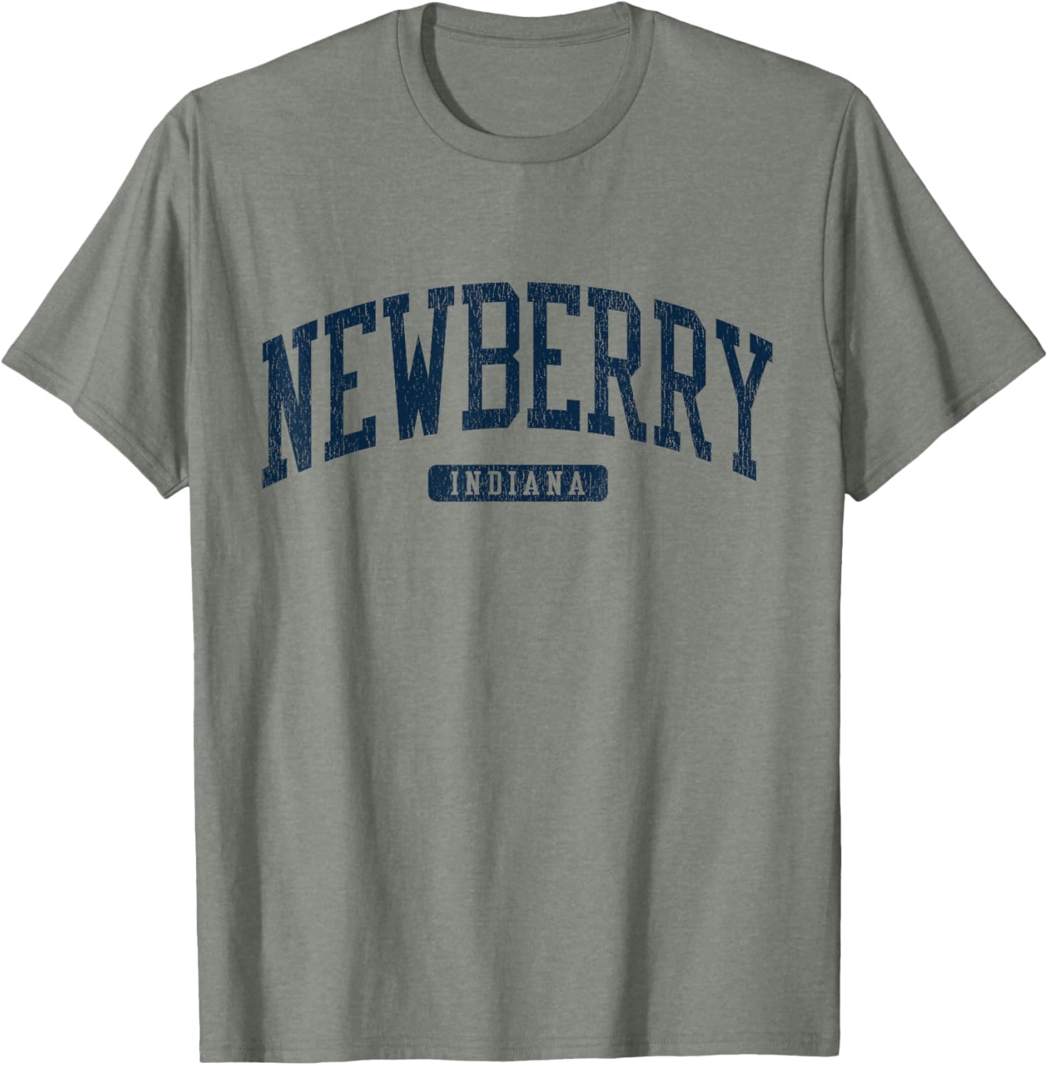 Newberry Indiana College University Blue T-Shirt for Stylish Students - 17