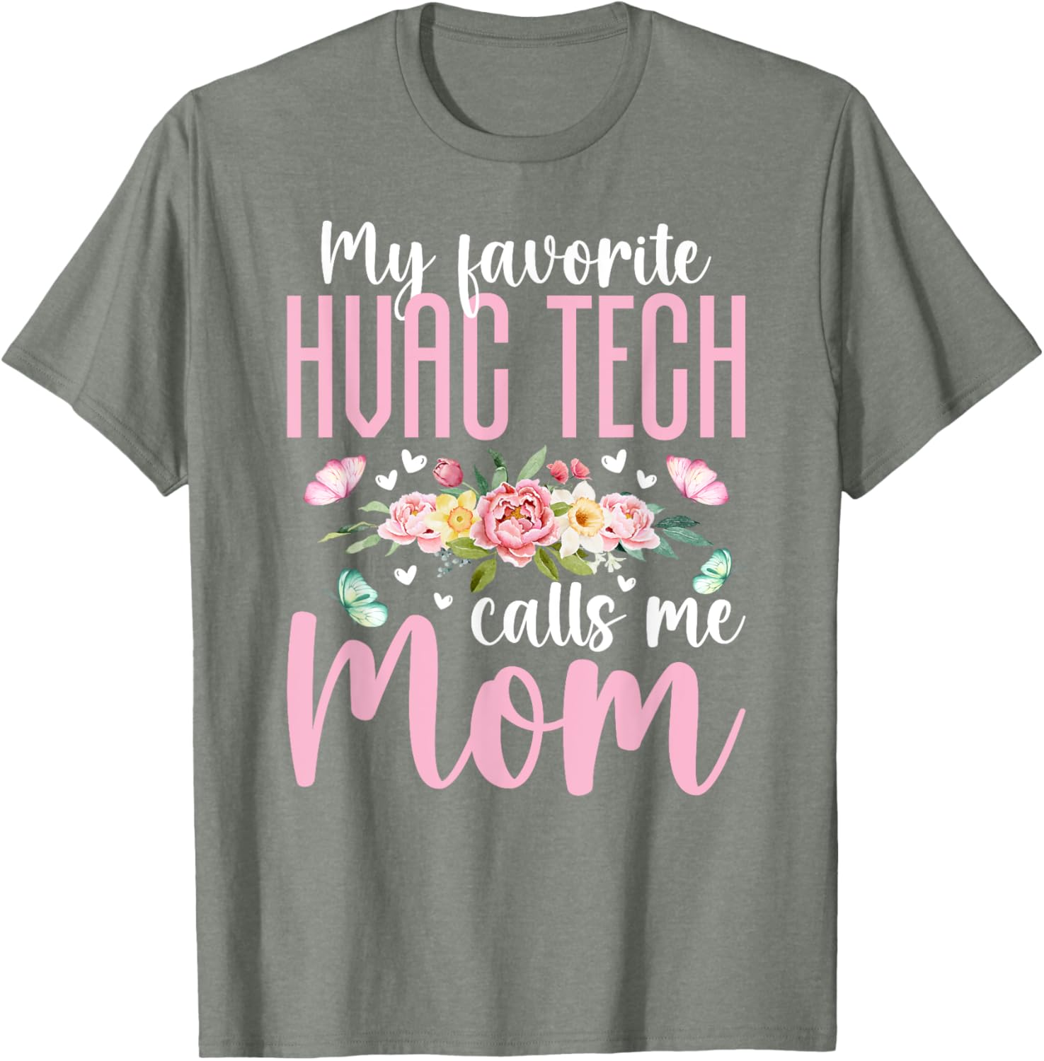 Proud HVAC Tech Mom T-Shirt for Moms of HVAC Technicians - Stylish Comfort - 9