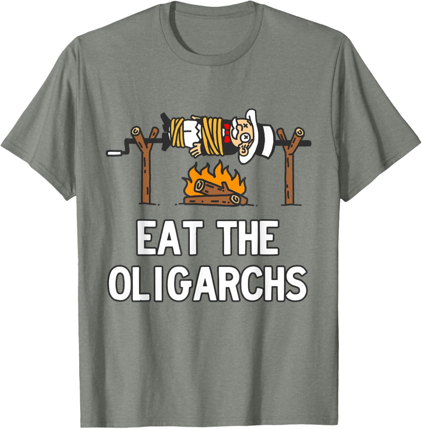 Eat the Oligarch T-Shirt for Stylish Comfort in Clothing and Jewelry - 20