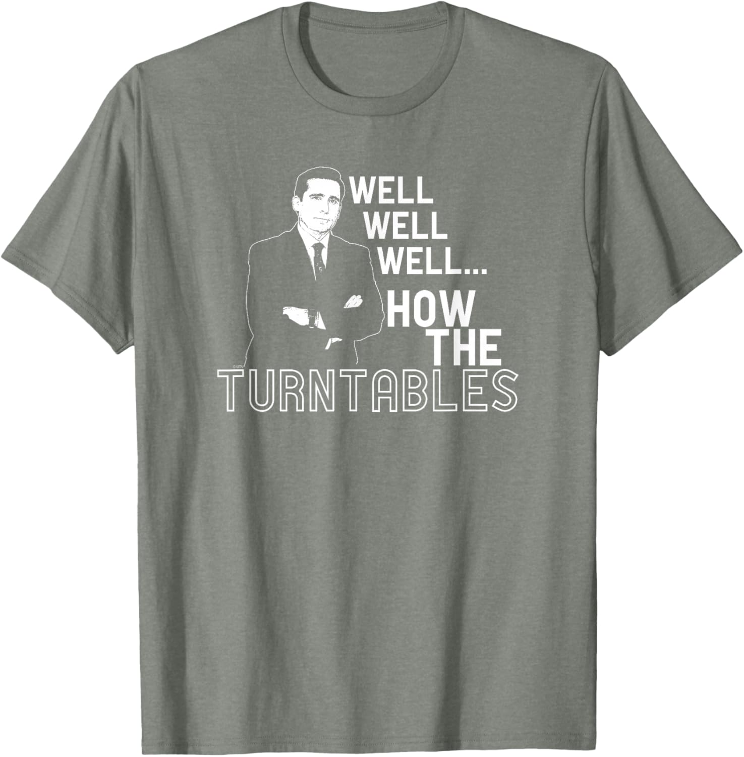 The Office Unisex T-Shirt Black Small Short Sleeve How the Turntables - 3