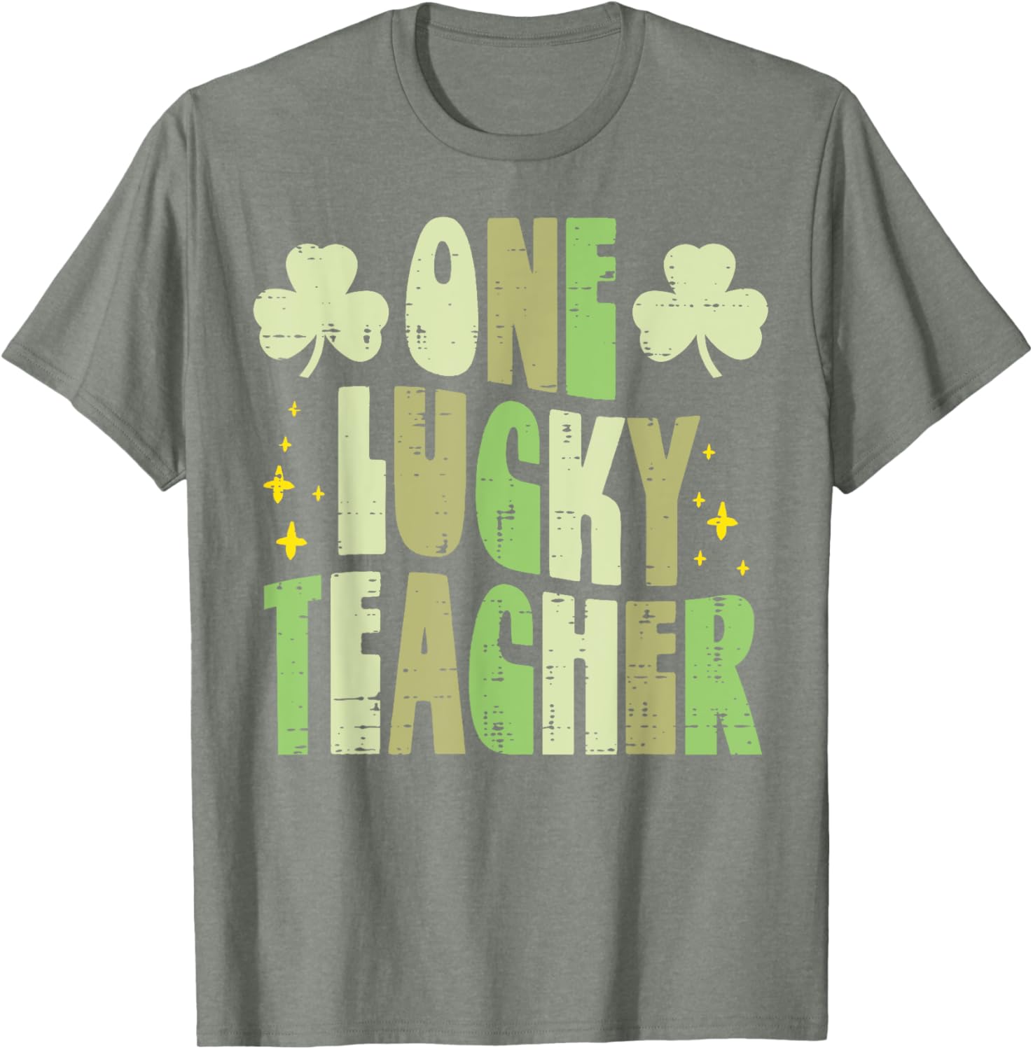 St Patricks Day One Lucky Teacher T-Shirt for Men and Women - 12