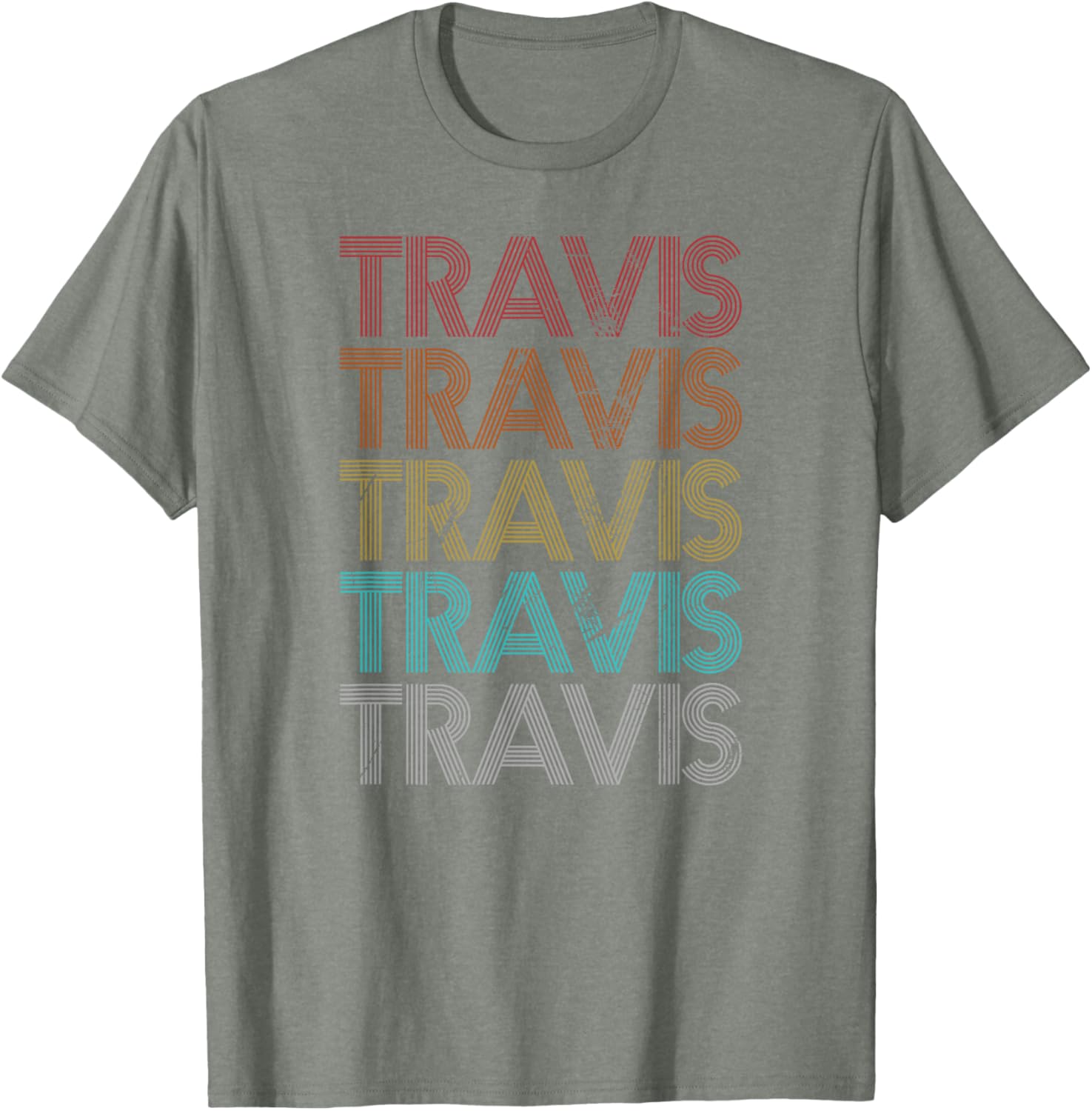 Retro Vintage Travis T-Shirt for Men and Women – Classic Style Wear - 10