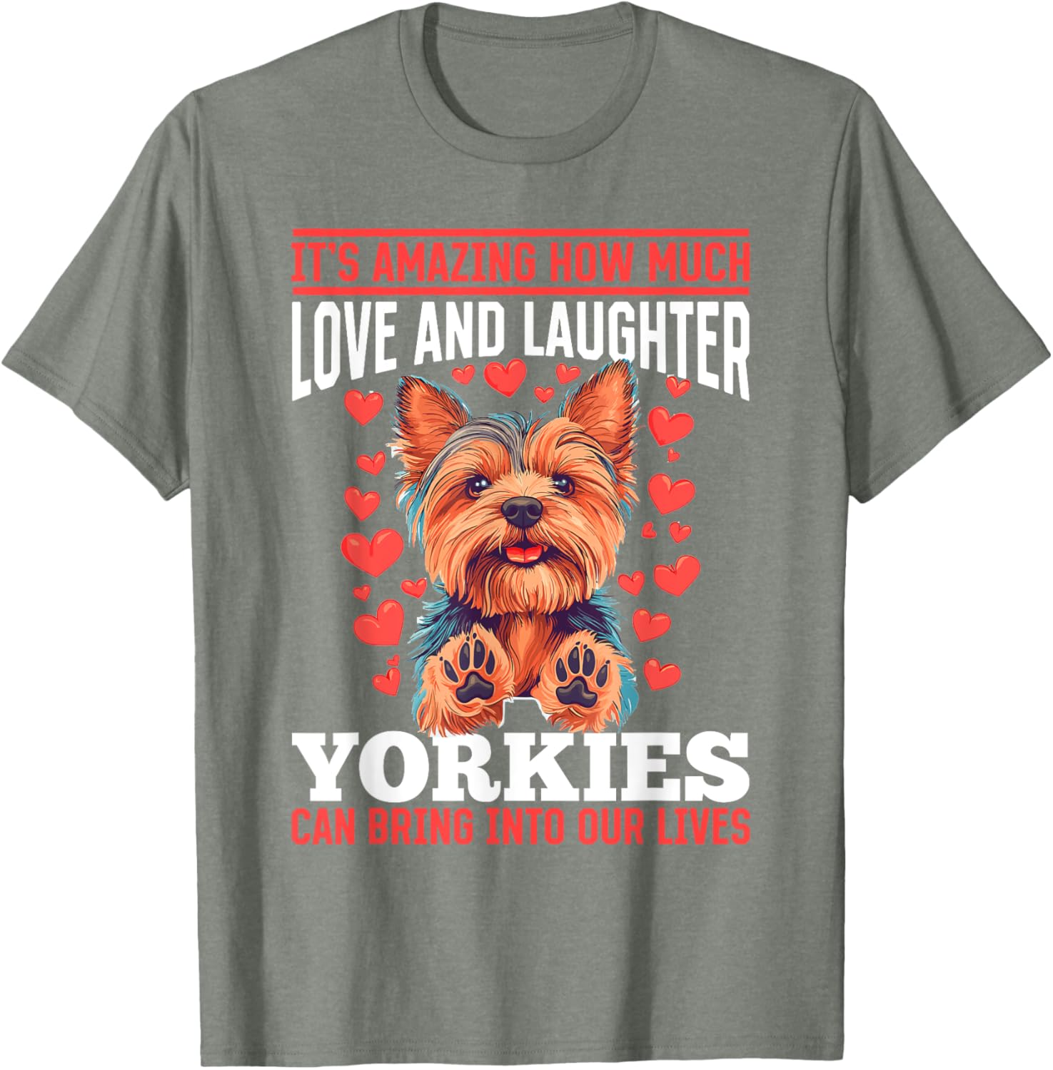 Yorkshire Terrier Yorkie Dog Owner T-Shirt for Pet Lovers - 10