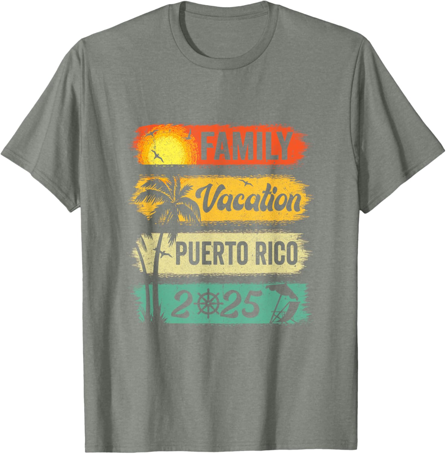 Funny Matching Family T-Shirt for Puerto Rico Vacation 2025 Fun Gear - 23