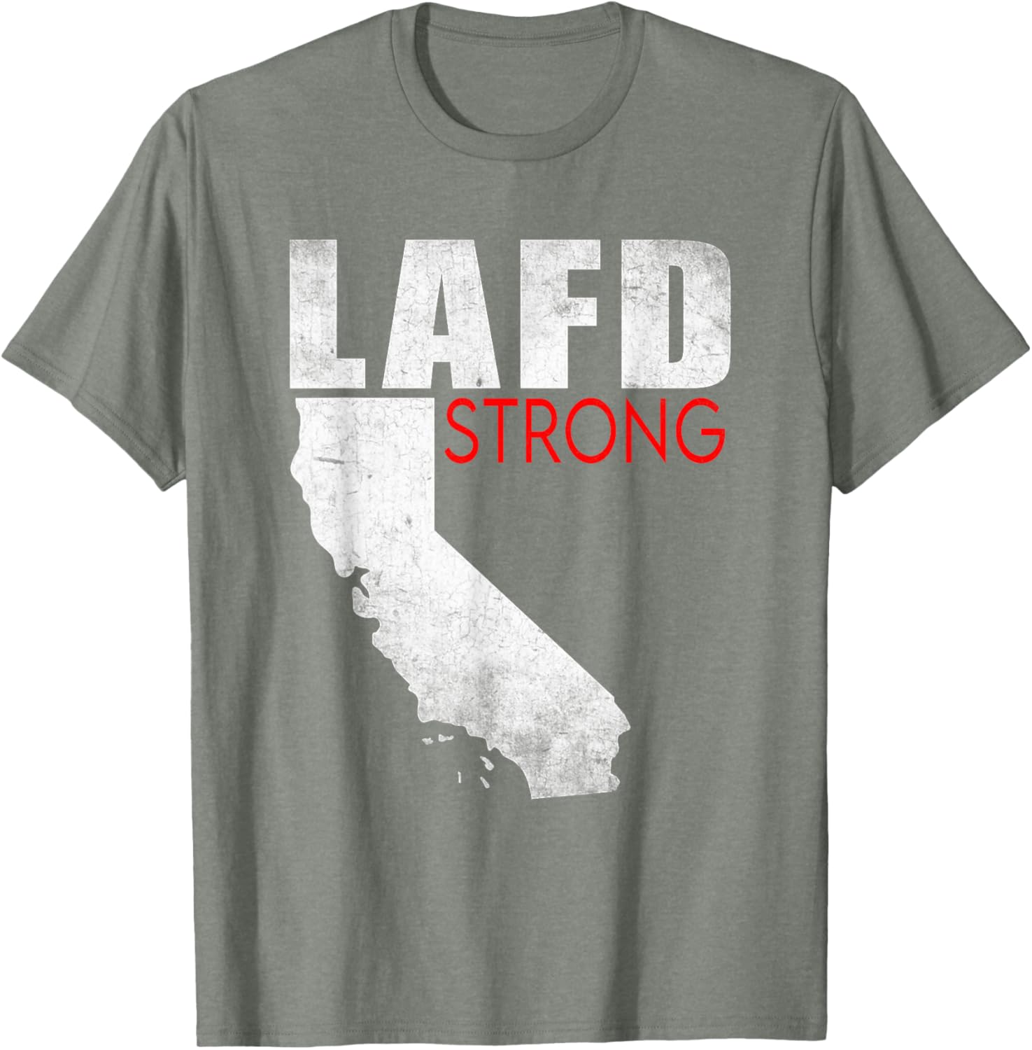 LAFD Strong T-Shirt for Men and Women - Stylish Firefighter Apparel - 24