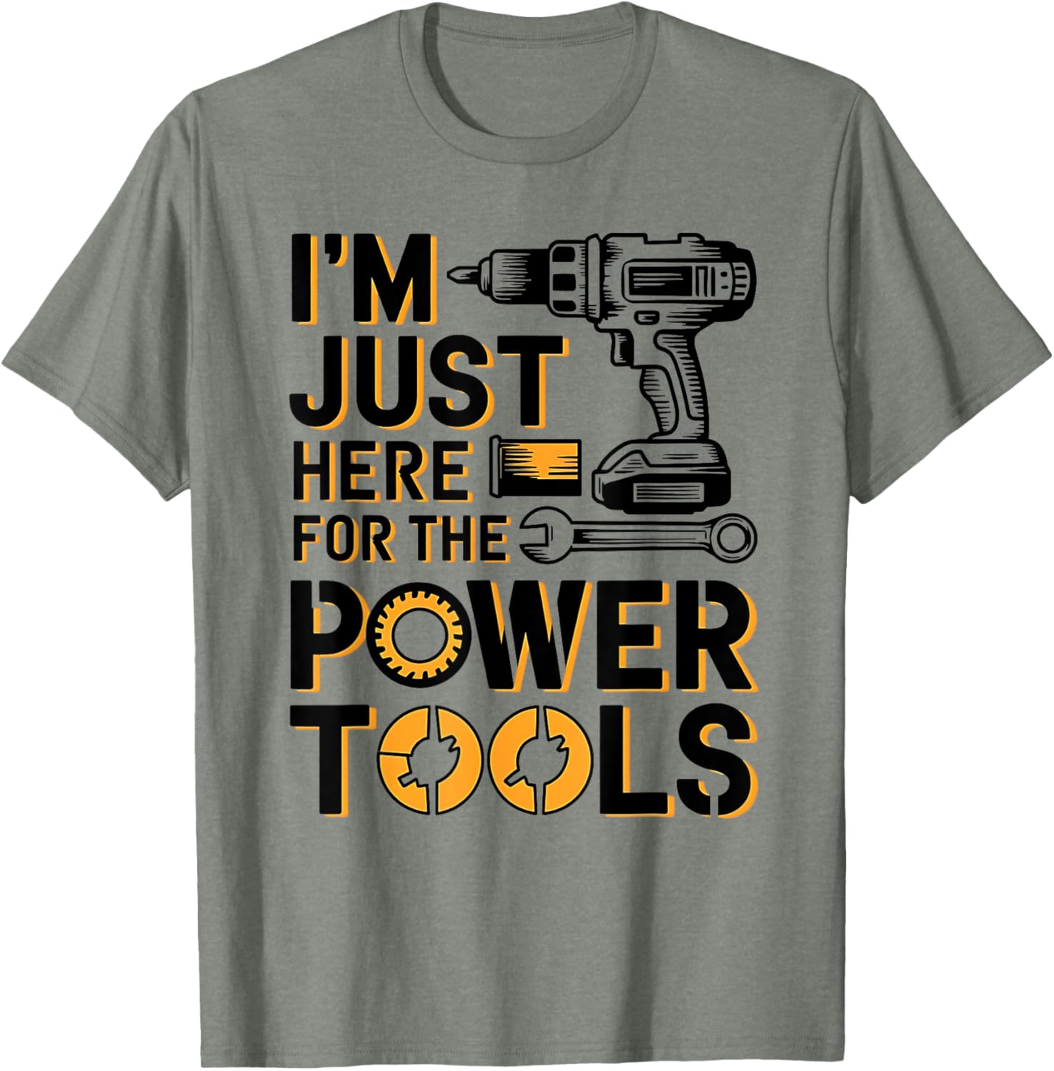 Funny Power Tools T-Shirt for Handyman Lovers - Great Gift Idea! - 11