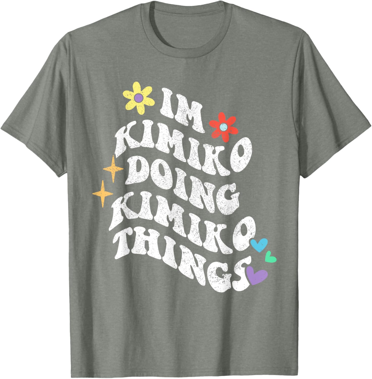 Funny Retro Kimiko T-Shirt for Moms - Groovy and Stylish Gift Idea - 13