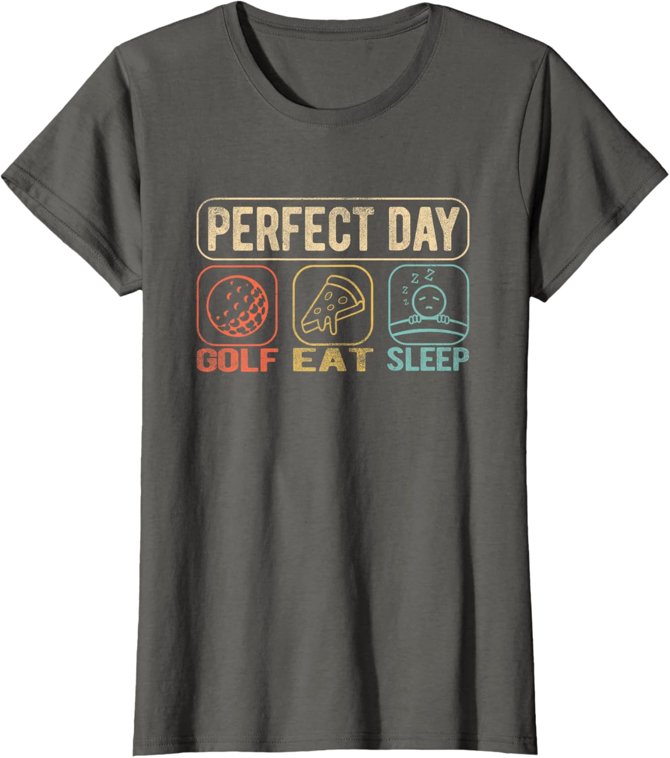 Funny Golf Eat Sleep Perfect Day Women's T-Shirt Gift for Golf Lovers - 7