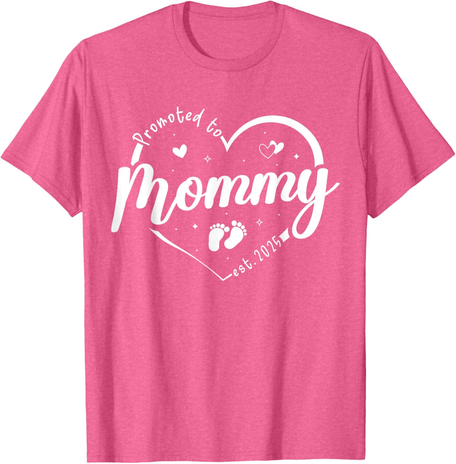 Promoted to Mommy 2025 Soon to Be Mom Mothers Day T-Shirt Gift - 23