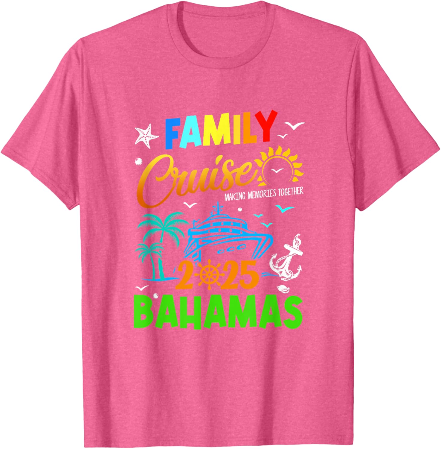 Matching Family Cruise T-Shirts for Bahamas 2025 Adventure Squad - 4