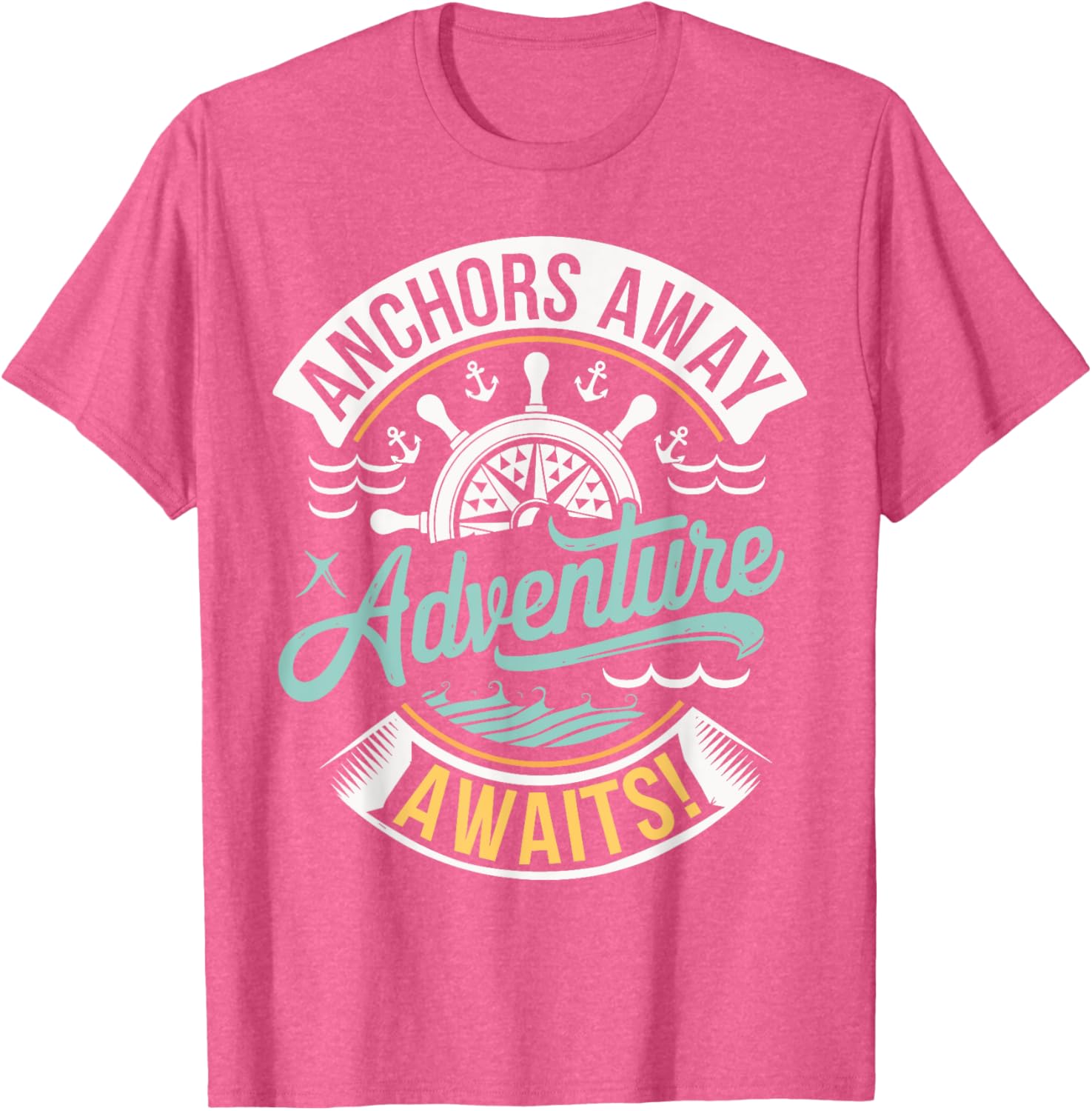 Anchors Away Nautical Adventure T-Shirt for Sea Lovers and Explorers - 12