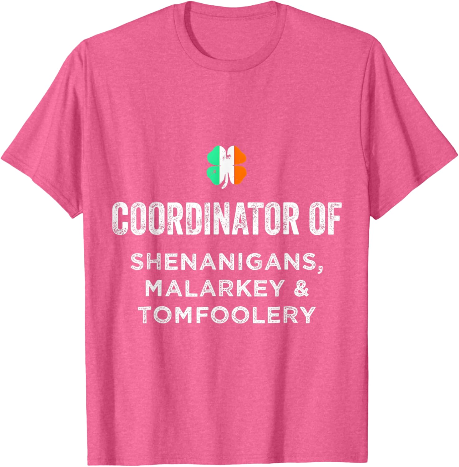 Shenanigans Coordinator St Patrick's Day Teacher T-Shirt for Fun Celebrations - 16