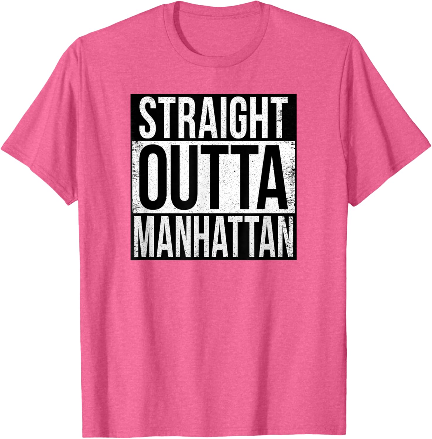 Straight Outta Manhattan T-Shirt for Fun Fashion and City Vibes - 27