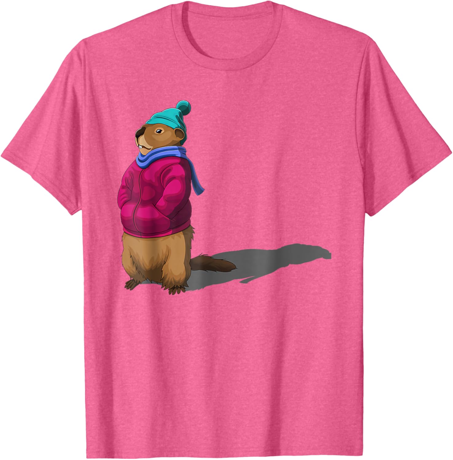 Funny Ground Hog Day T-Shirt for Men and Women - Cute Groundhog Design - 11