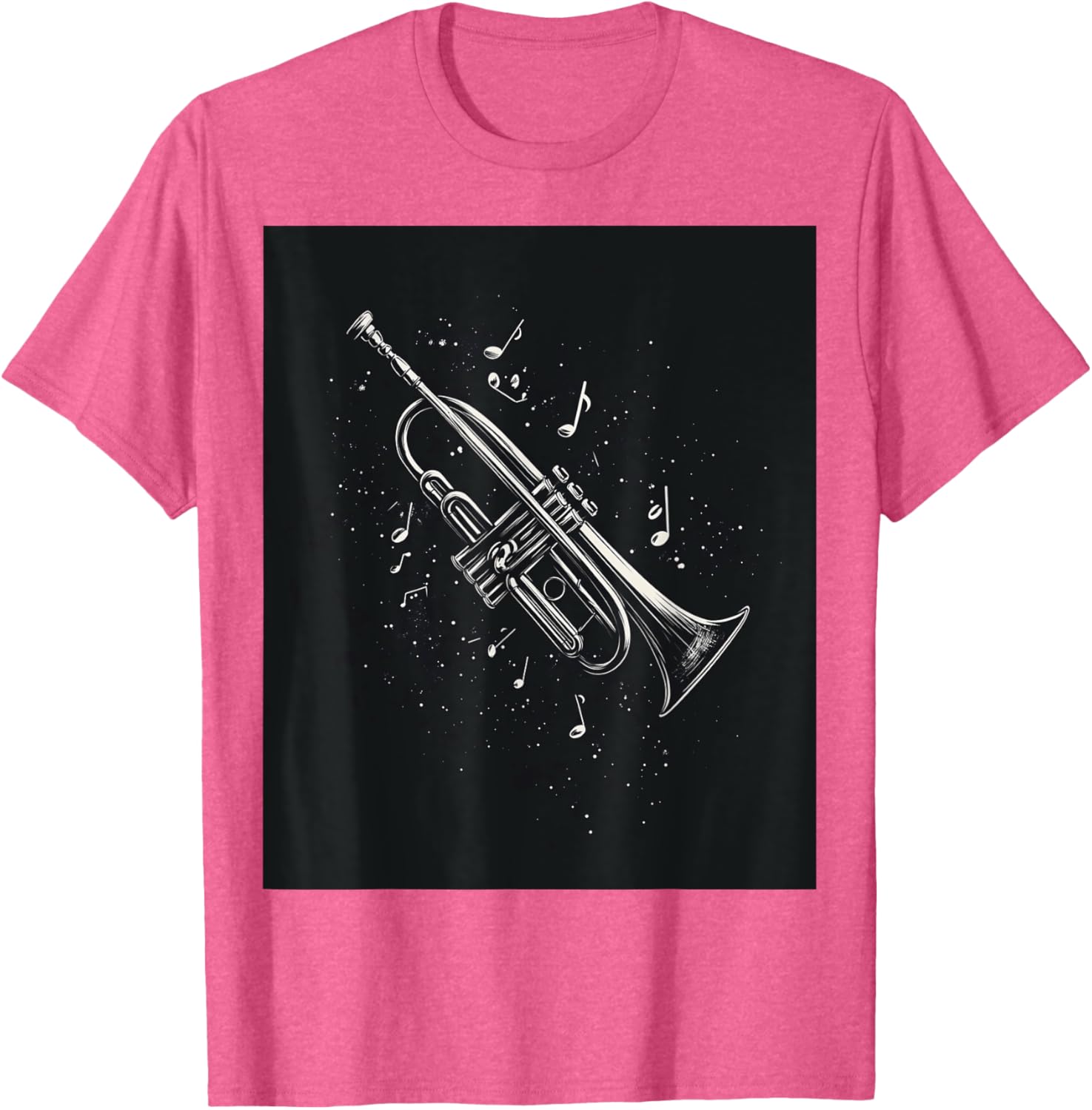 Jazz Enthusiast Trumpet Notes T-Shirt for Music Lovers and Musicians - 11