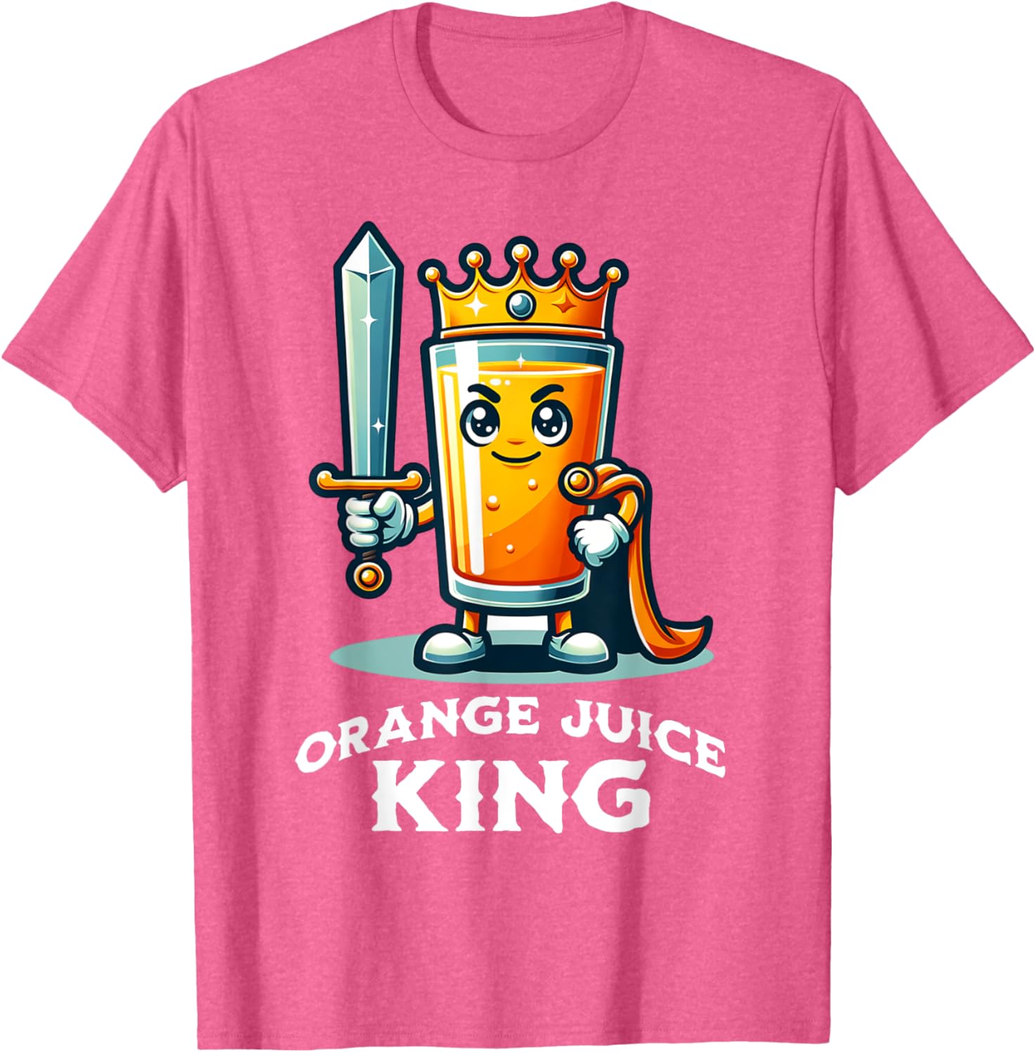 Funny Orange Juice Queen T-Shirt Fresh Juice Lovers Clothing - 2