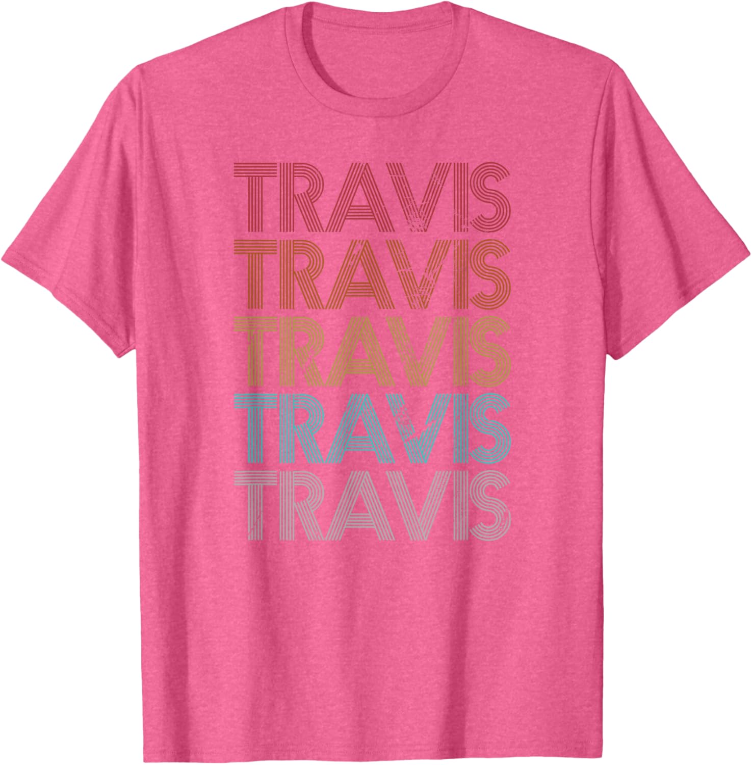 Retro Vintage Travis T-Shirt for Men and Women – Classic Style Wear - 18
