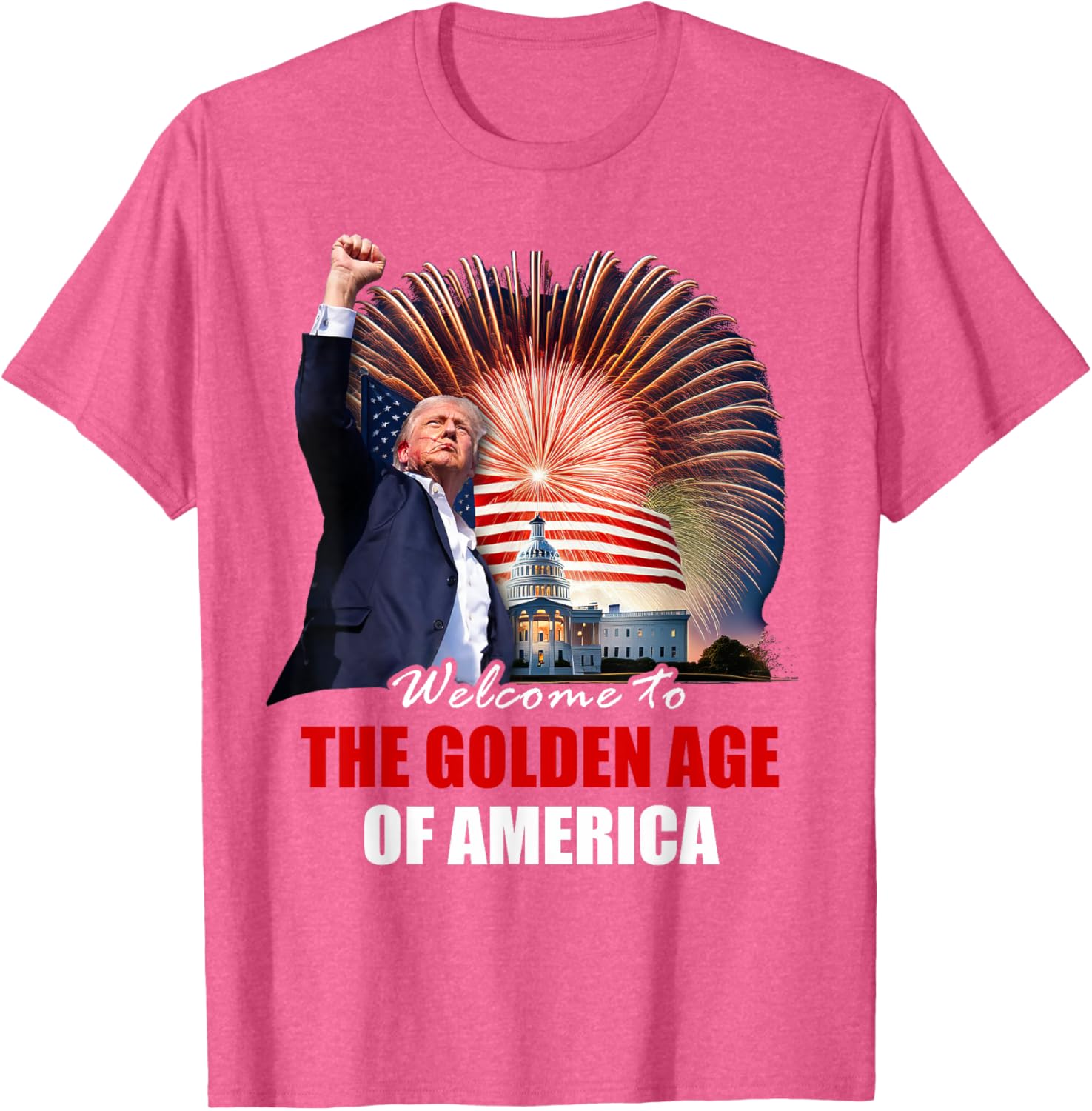 Welcome To The Golden Age of America Trump Inauguration 2025 T-Shirt - 3