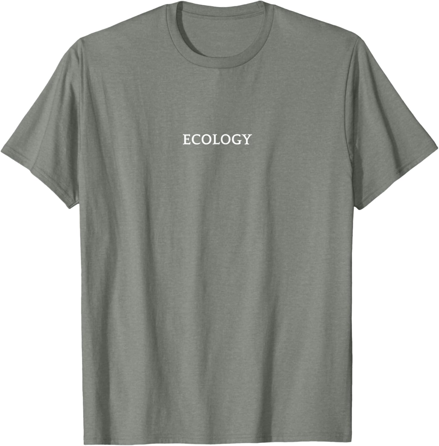 Eco-Friendly Ecology English Word T-Shirt for Nature Lovers - 7