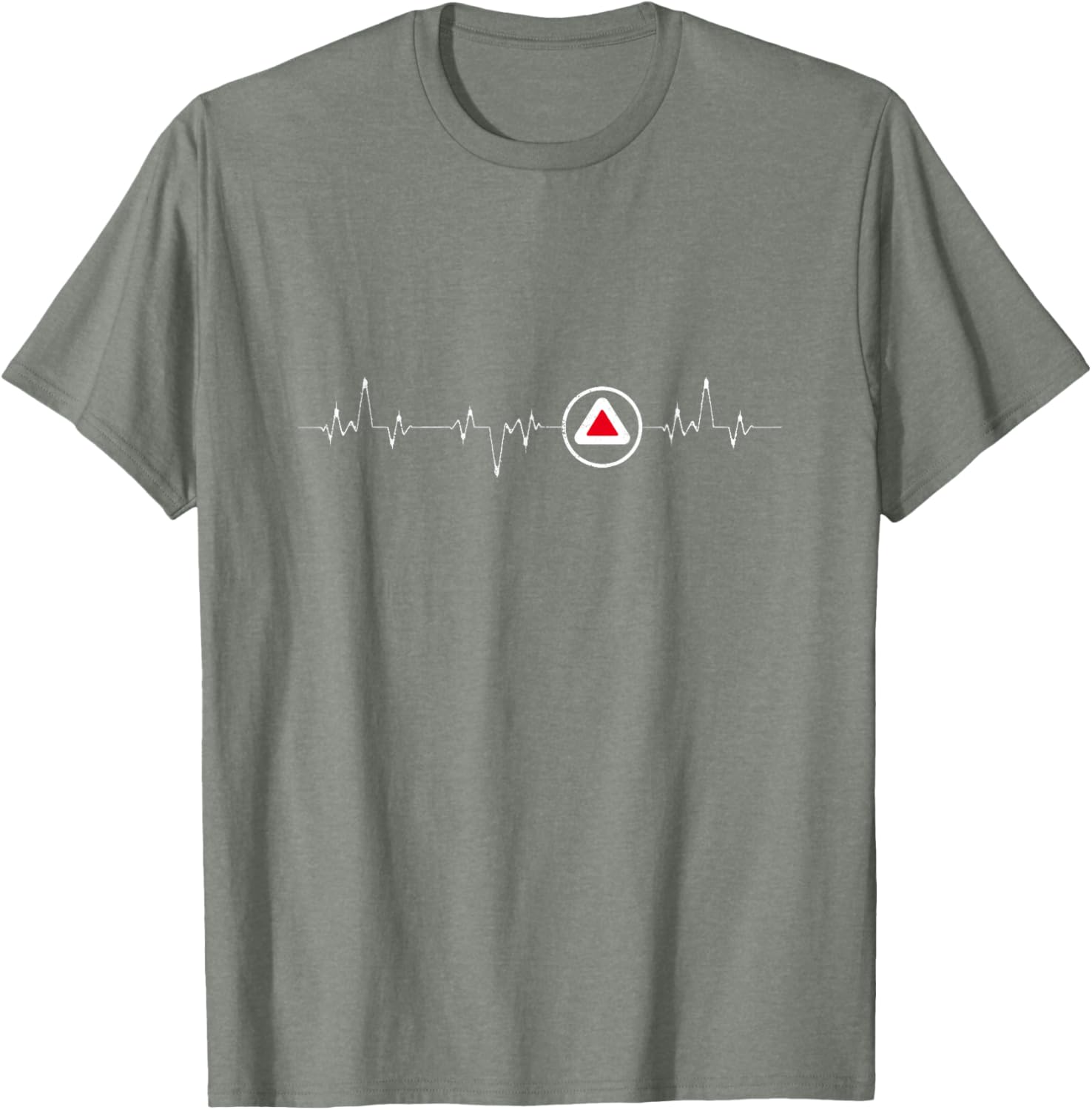 Sober AA Recovery Heartbeat T-Shirt for Men and Women, Embrace Sobriety - 17