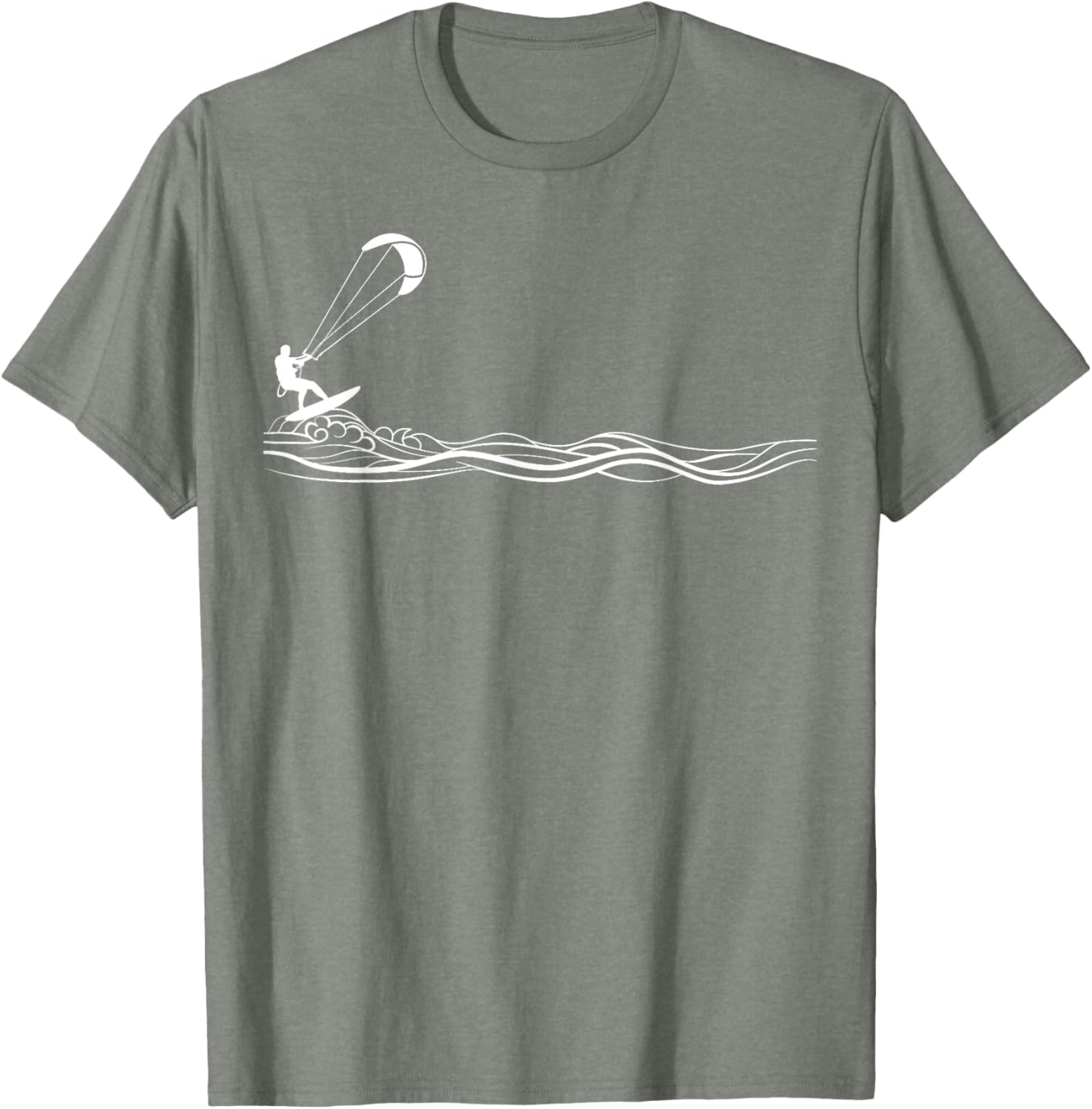 Minimalistic Kitesurfing T-Shirt for Kiteboarding Enthusiasts - 16