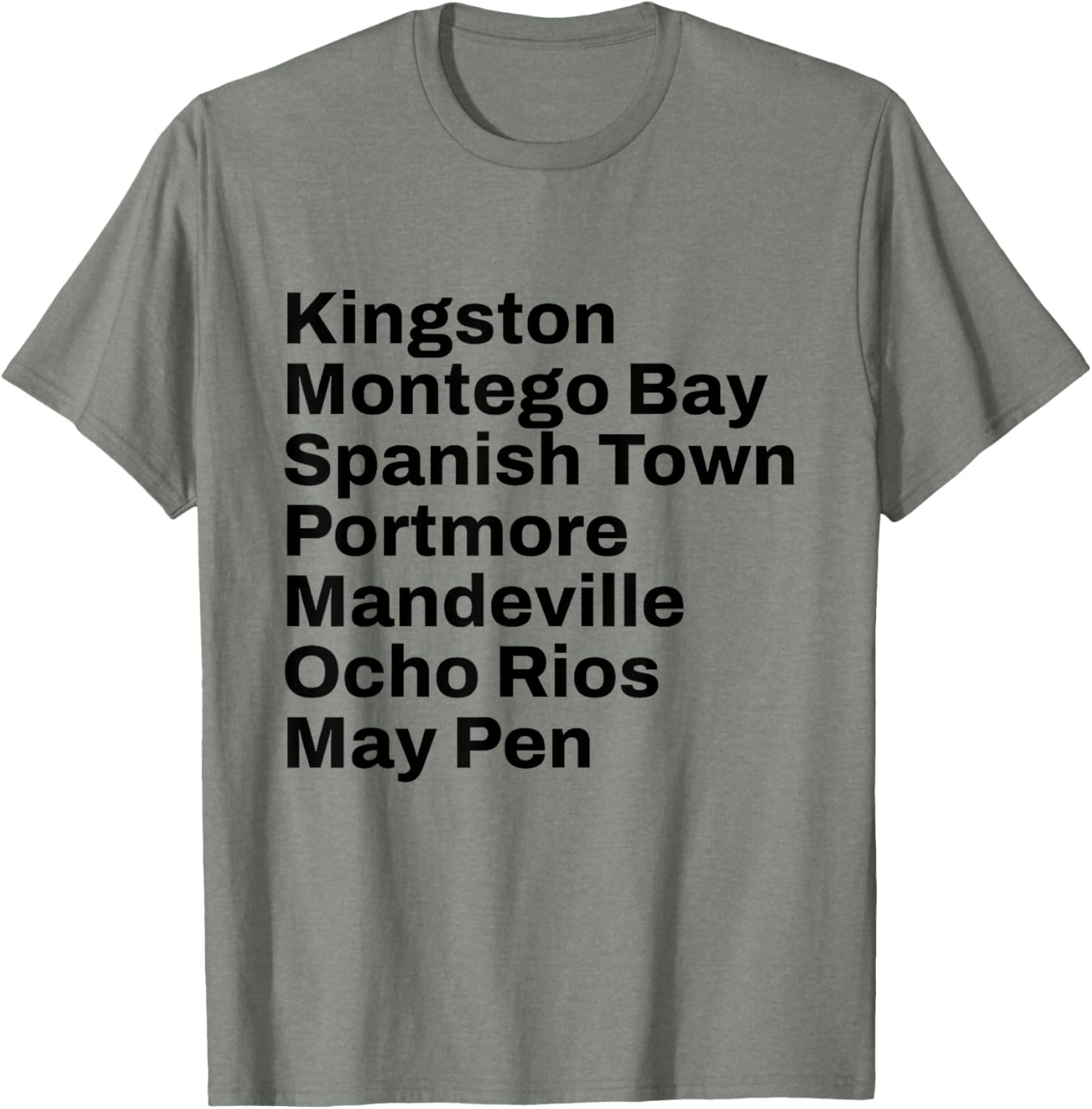 Jamaica Cities and Towns Travel T-Shirt for Adventure Lovers - 10
