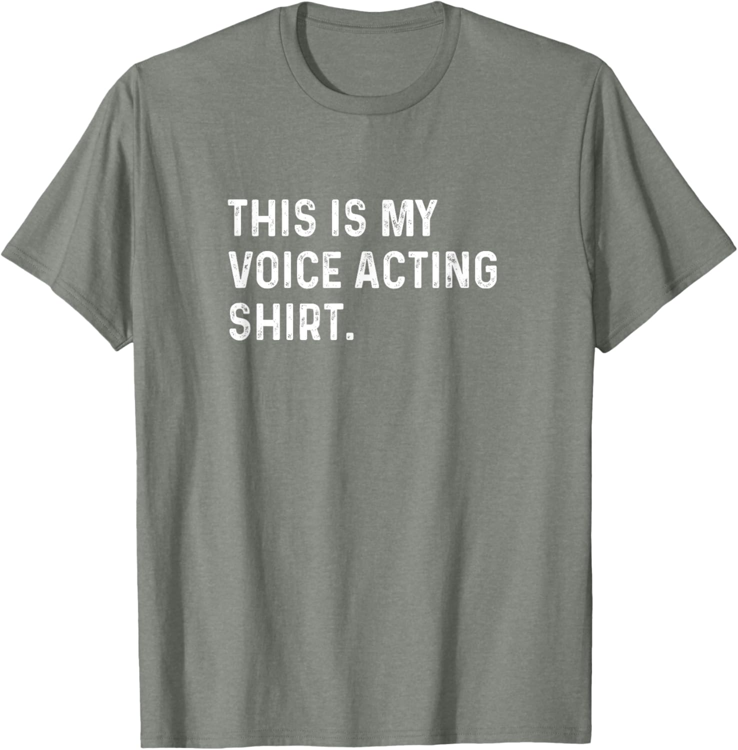 Voice Acting T-Shirt for Actors and Vloggers - Fun Apparel Gift - 16