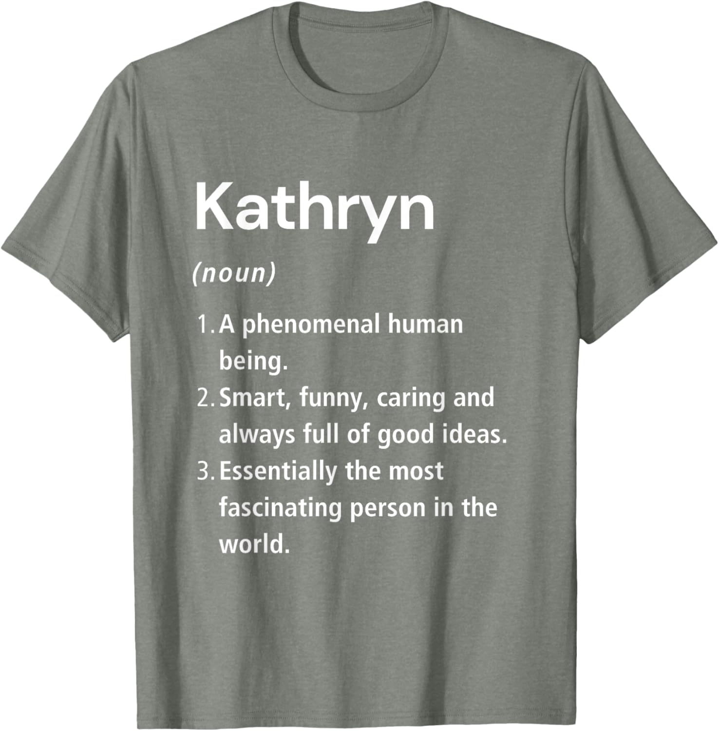 Funny Kathryn Name Definition T-Shirt for Unique Style and Fun! - 17