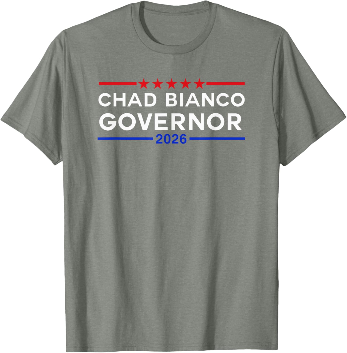 Chad Bianco For Governor 2026 T-Shirt Stylish Campaign Apparel - 17