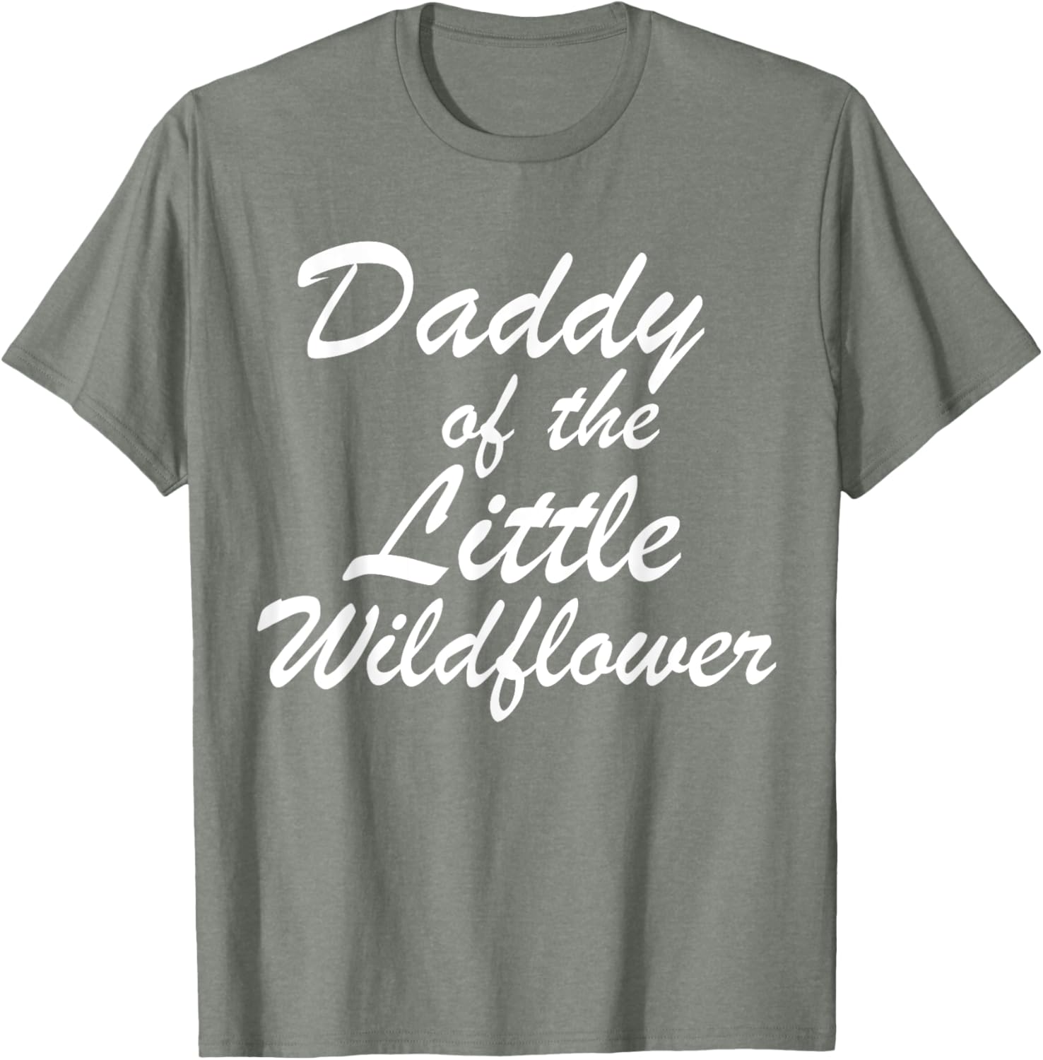 Daddy of The Little Wildflower T-Shirt for Dads - Cute Family Apparel - 15