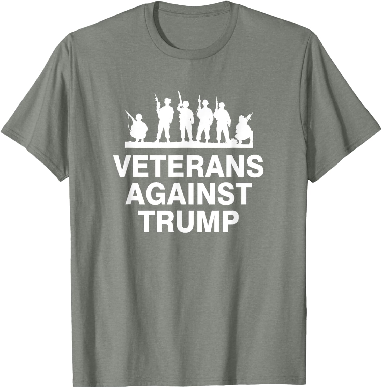 Veterans Against Trump T-Shirt for Supportive Activism and Style - 14