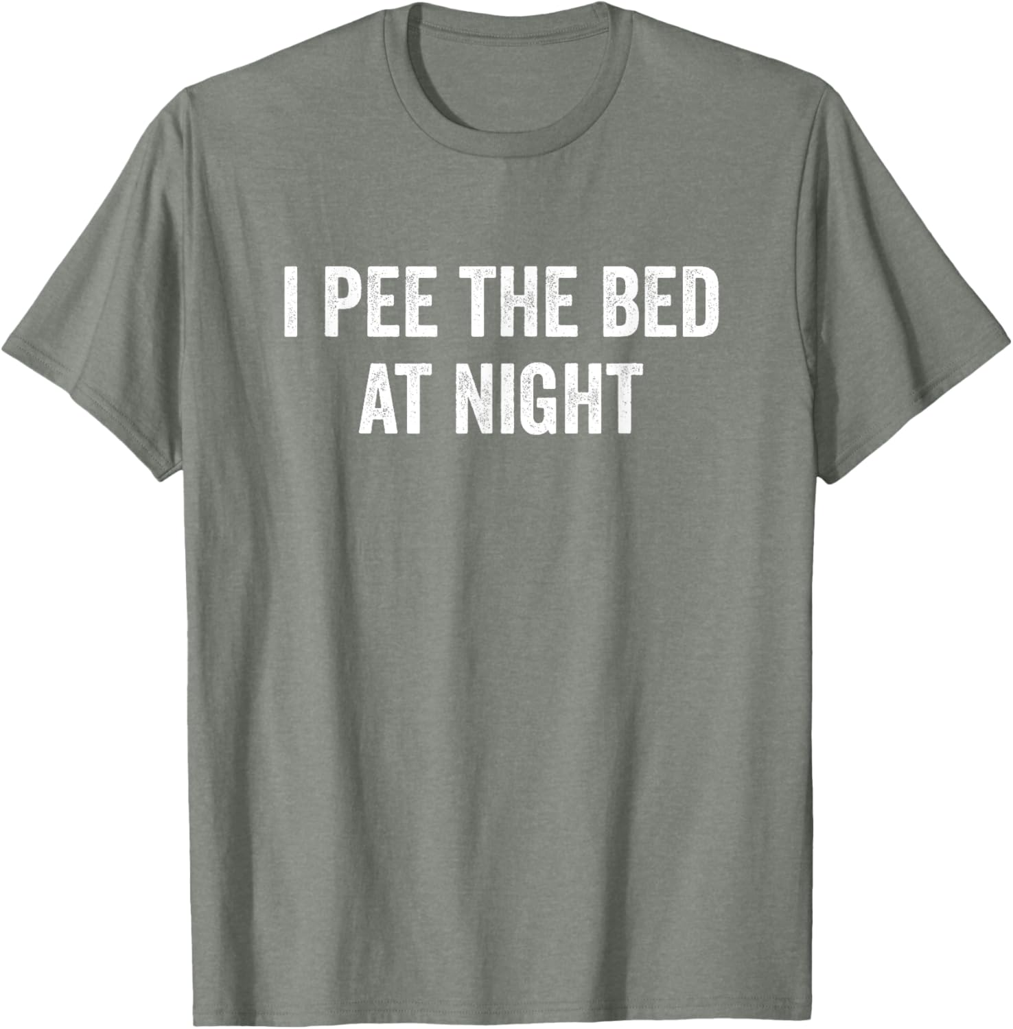 I Pee The Bed At Night Funny T-Shirt for Kids and Adults - 13