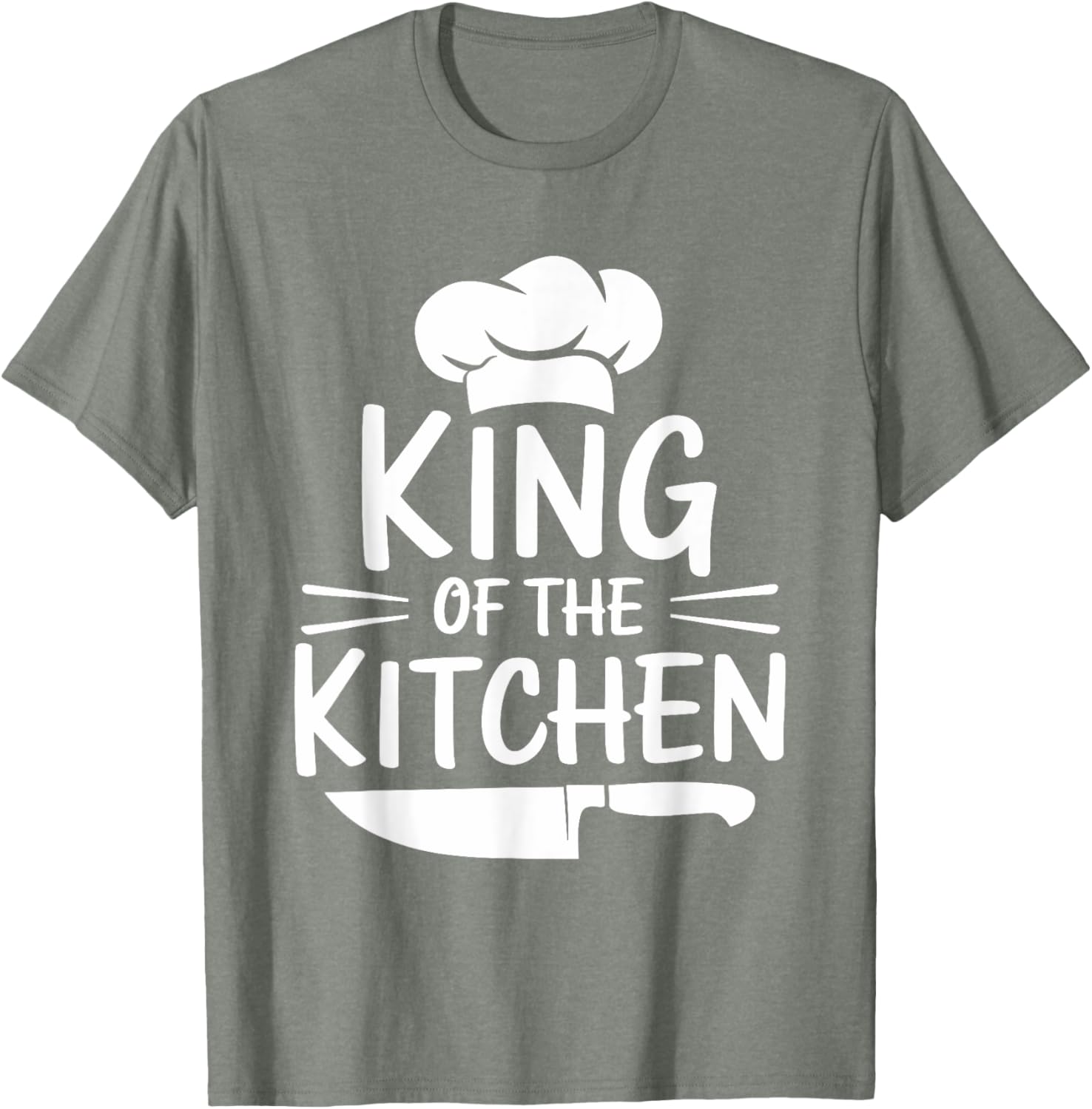 King Of The Kitchen Chef T-Shirt for Culinary Enthusiasts and Food Lovers - 2