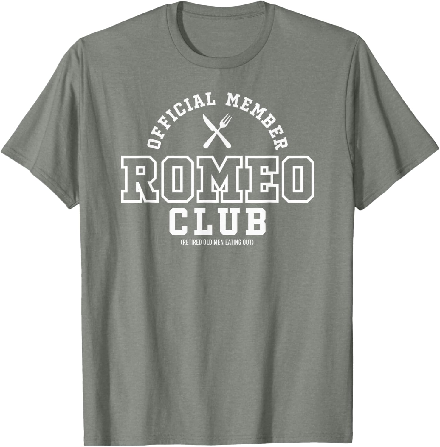 Official Member ROMEO Club White Print T-Shirt for Stylish Comfort - 16