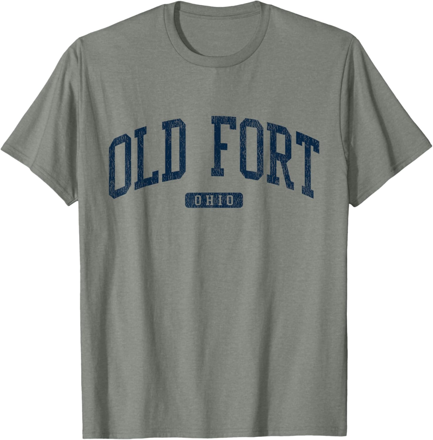 Old Fort Ohio College Style Blue T-Shirt for Comfort and Style - 4