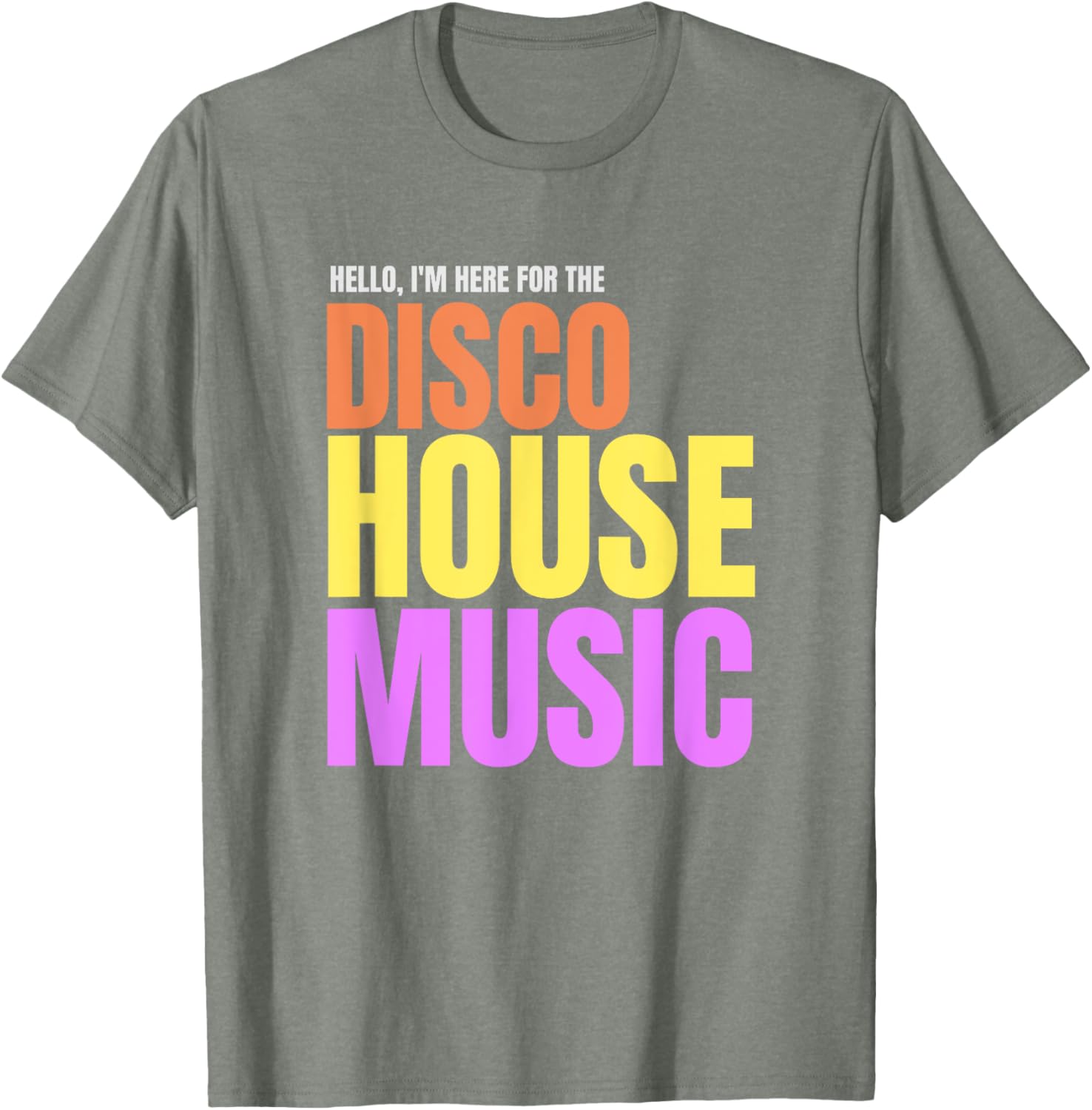 Disco House Soul Funk Music T-Shirt for Music Lovers and Party Goers - 9