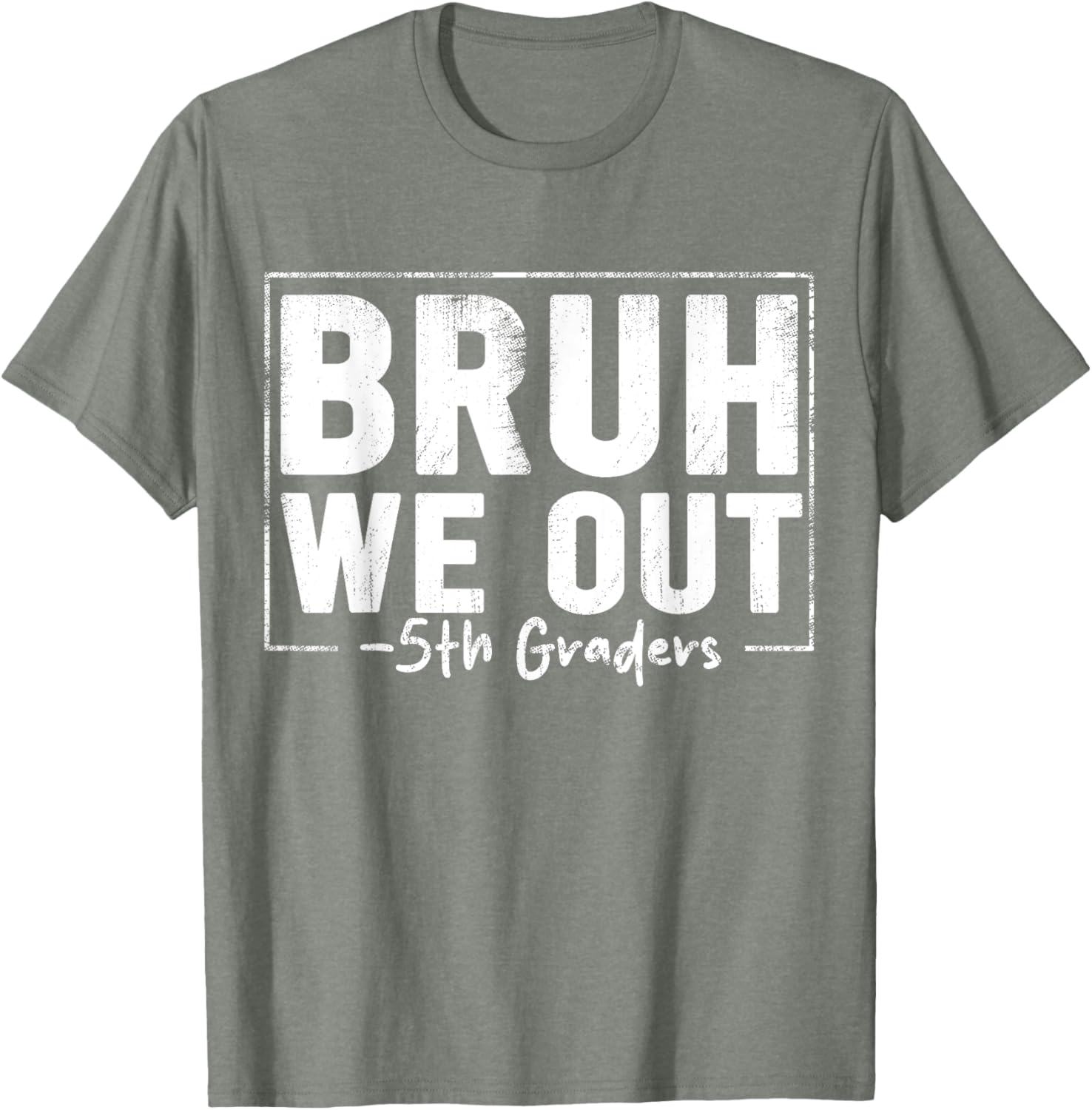 Last Day of School 5th Grade Bruh We Out T-Shirt for Fun Celebrations - 22