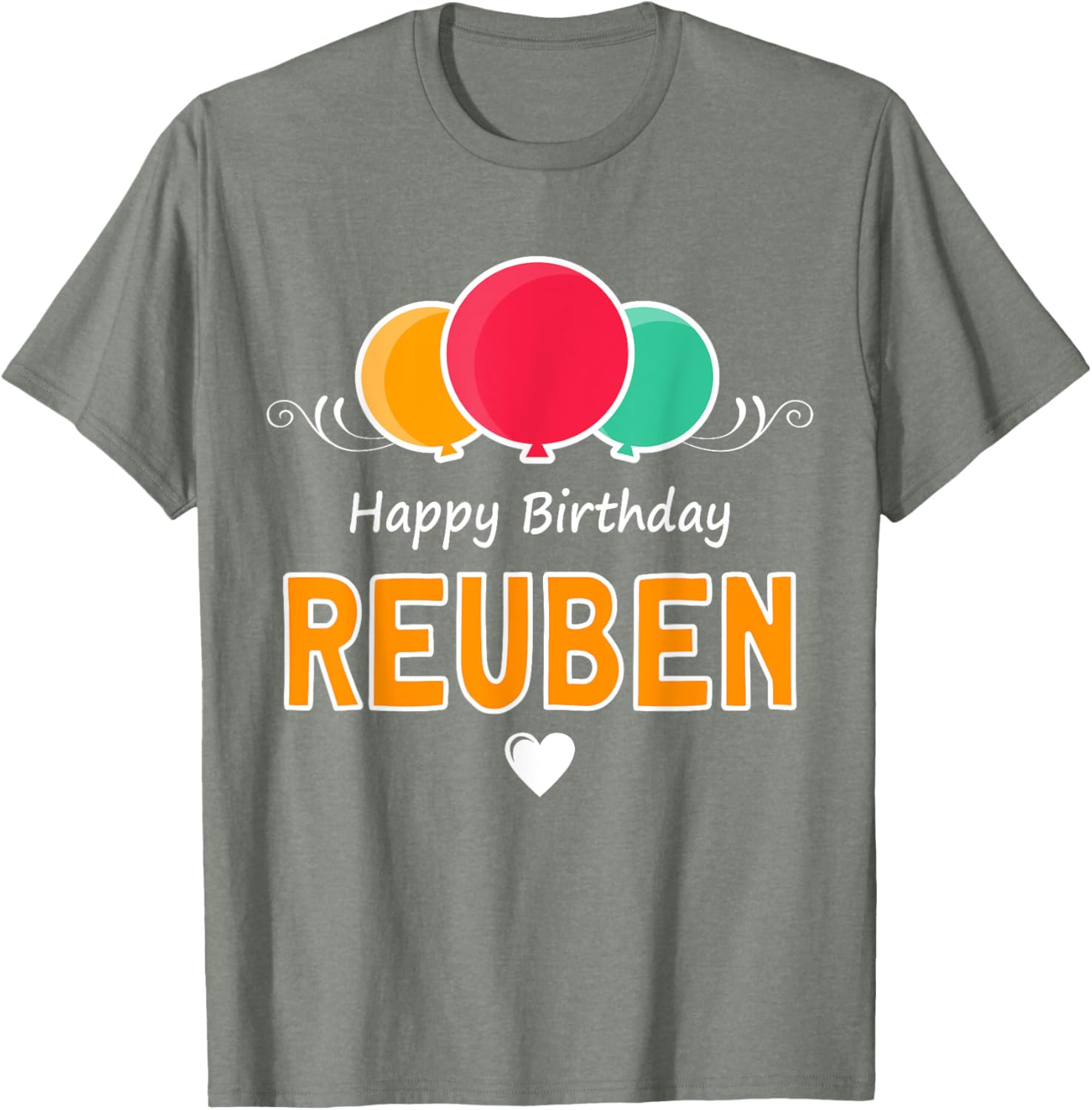 Happy Birthday Reuben T-Shirt Fun Gift for Celebrating Special Days - 3
