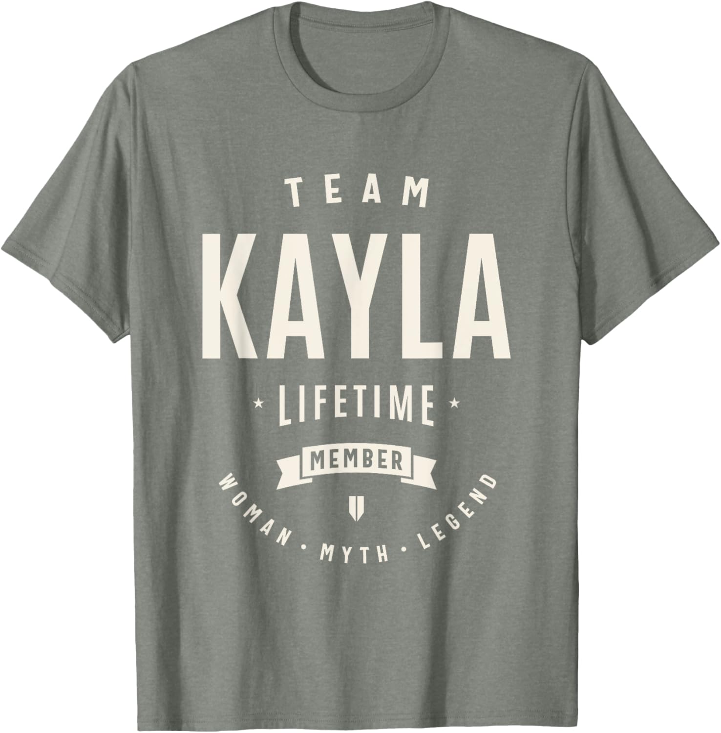 Team Kayla Funny Lifetime Member T-Shirt for Proud Kayla Fans - 17