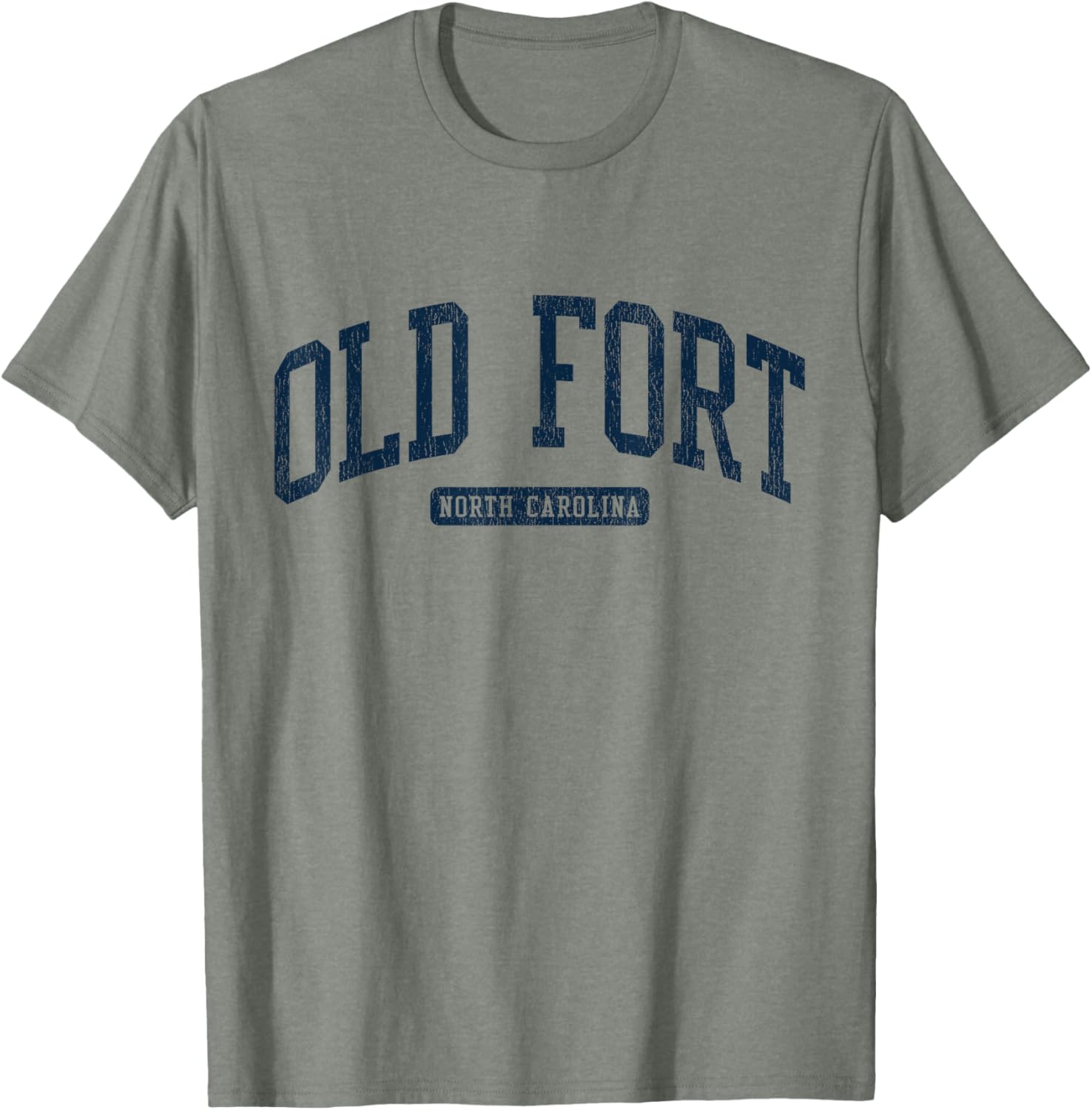 Old Fort North Carolina NC College Vintage Blue T-Shirt for Fans - 1