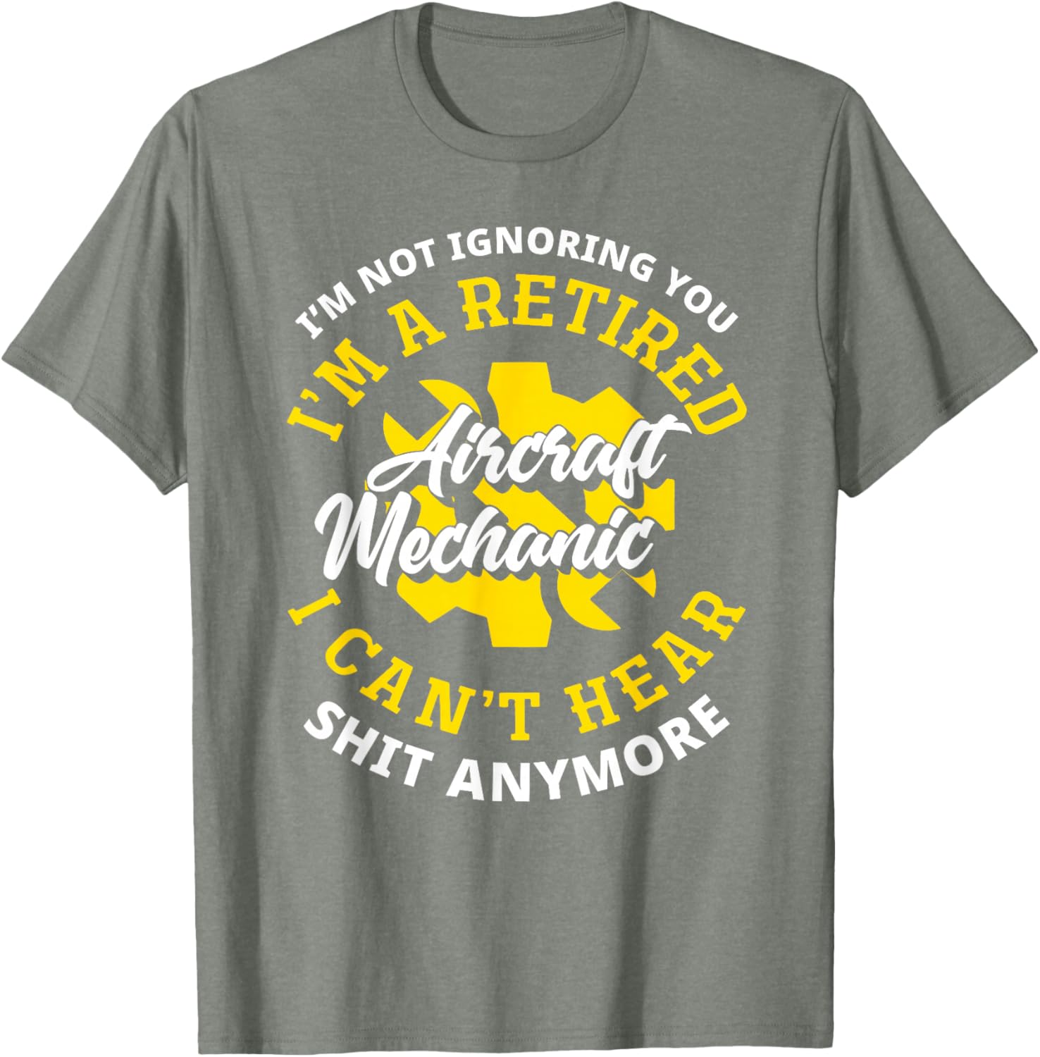 Retired Aircraft Mechanic T-Shirt – Funny Gift for Plane Lovers - 2