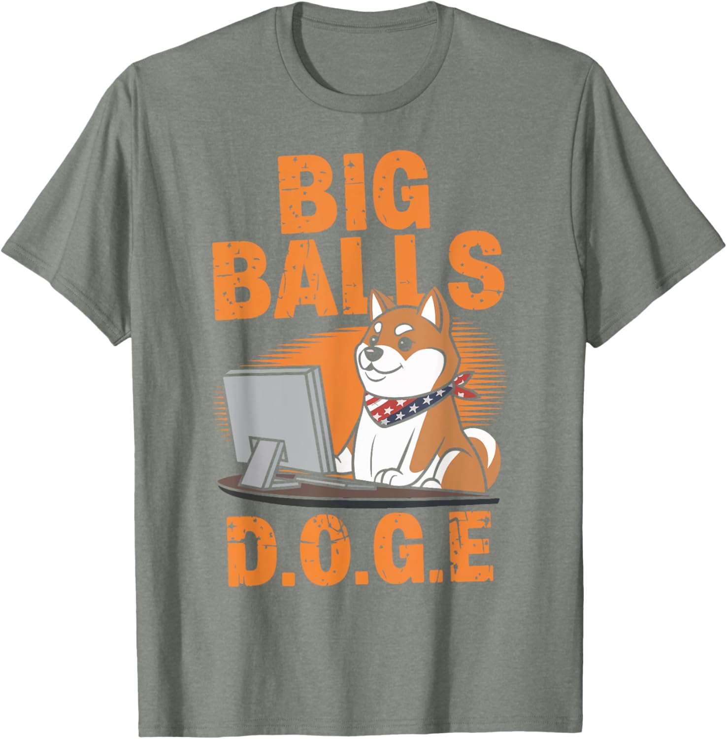 Funny Big Balls D.O.G.E DOGE T-Shirt for Dog Lovers and Pet Owners - 9