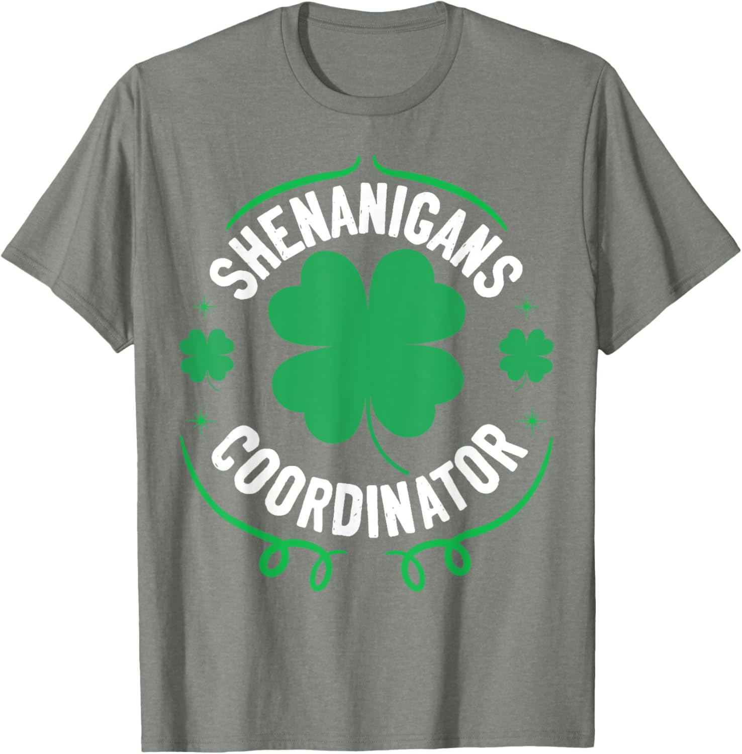 Shenanigans Coordinator St Patrick's Day Teacher Matching T-Shirt - 6