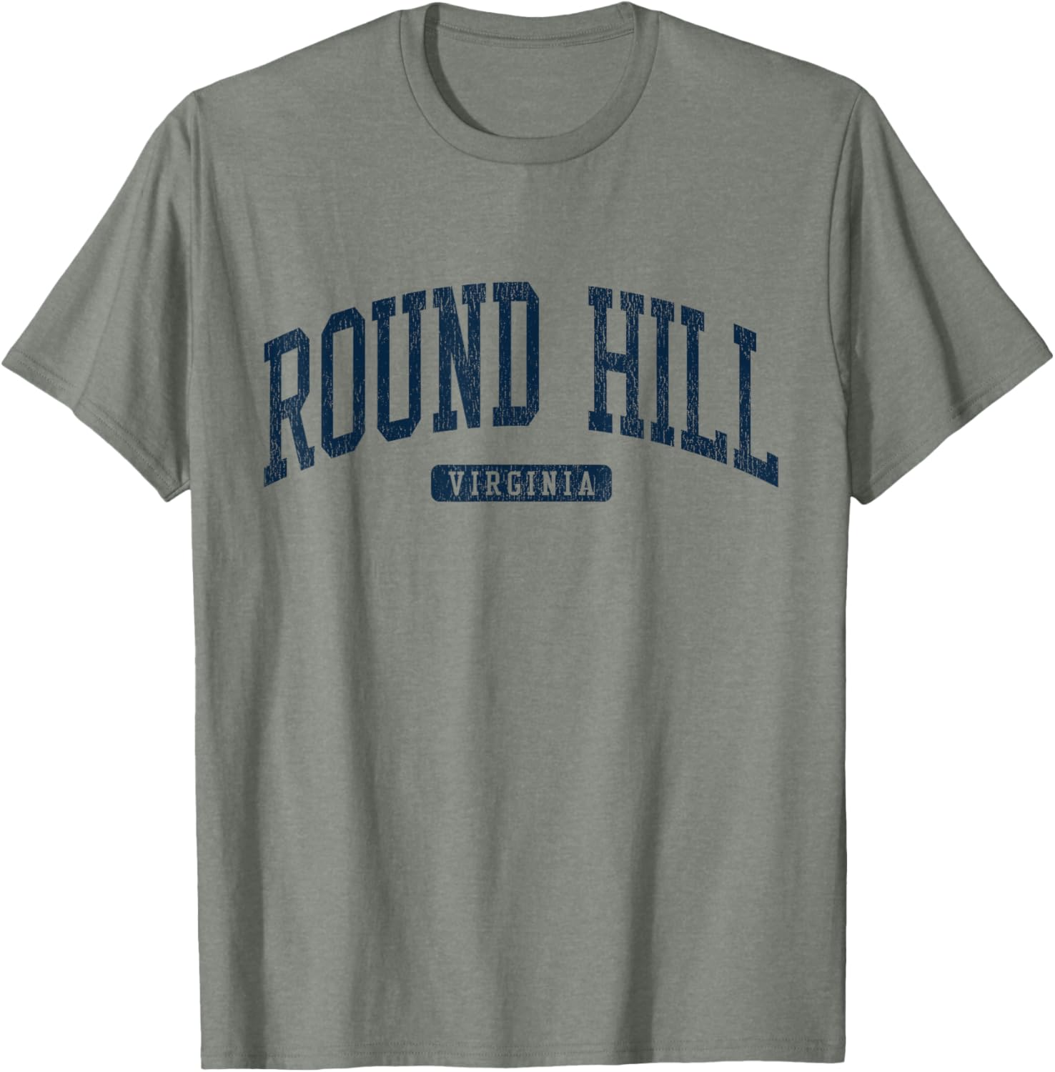 Round Hill Virginia College University Style Blue T-Shirt for Everyone - 11
