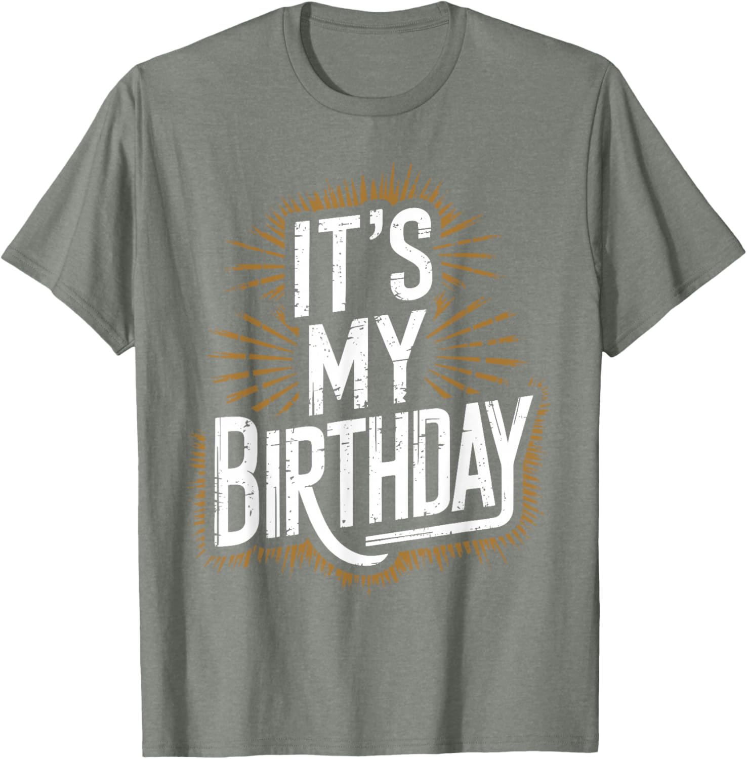 Vintage It's My Birthday Distressed T-Shirt for Men, Women, and Kids - 7